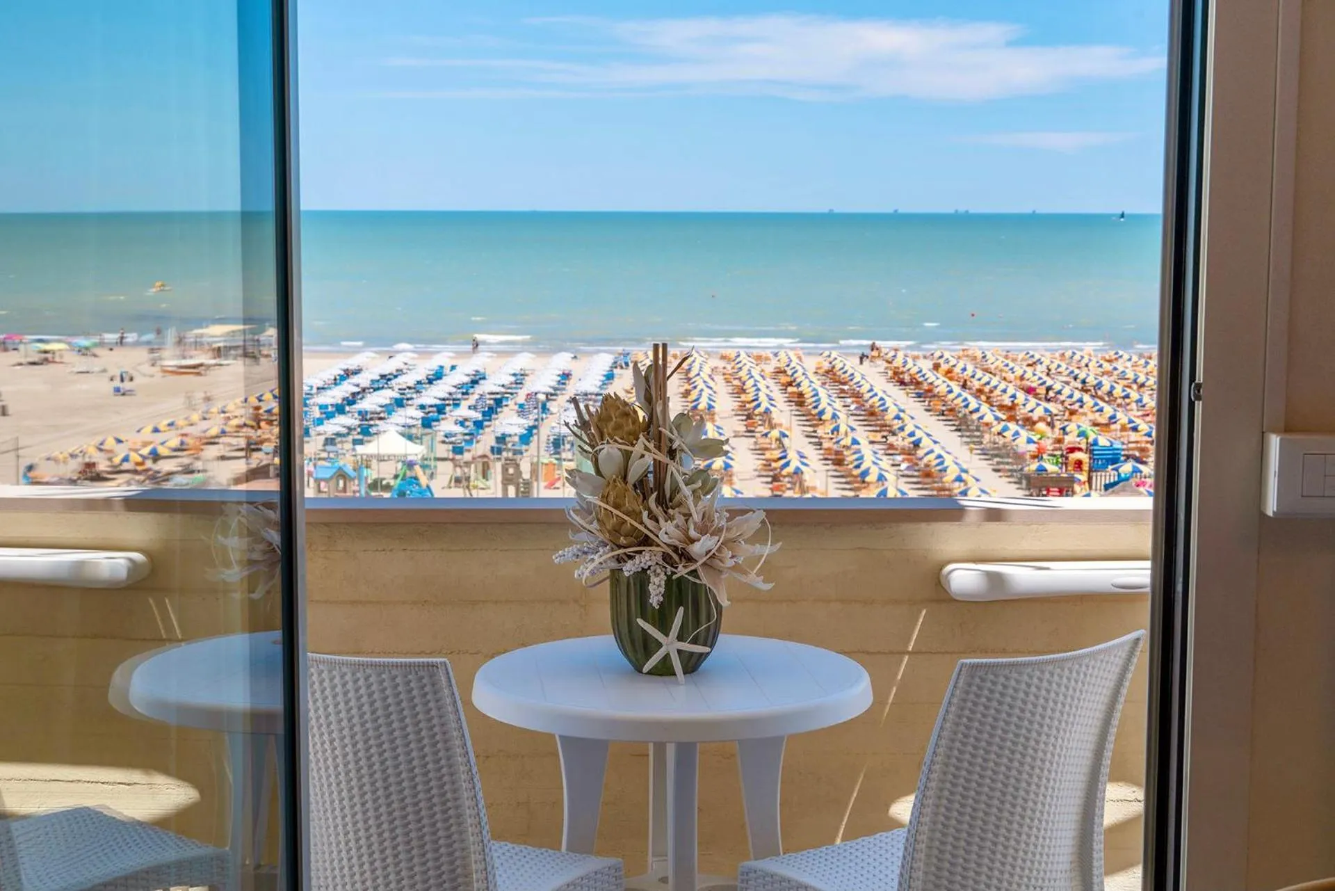 Balcony/Terrace in Hotel Orchidea