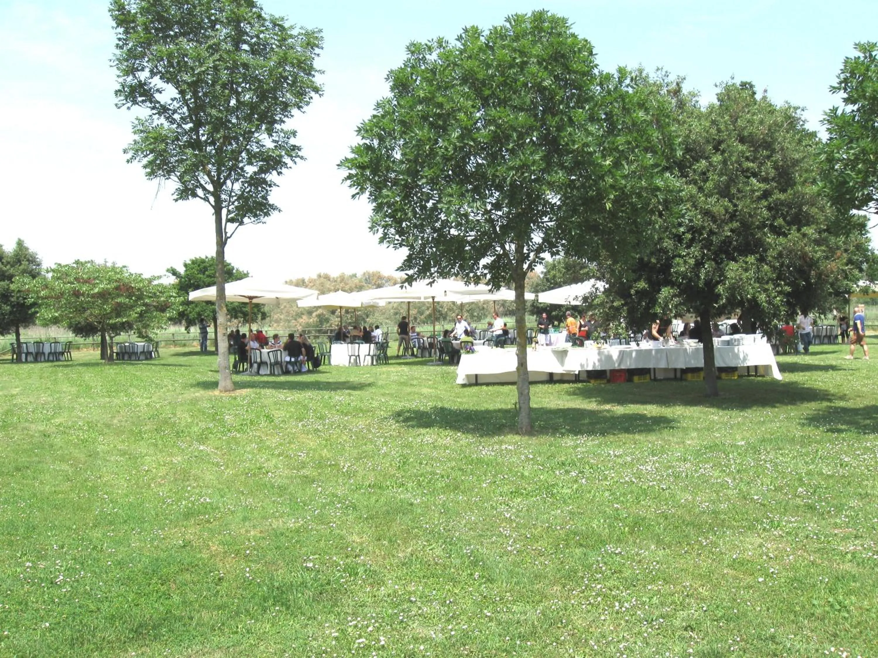 Garden view in Hotel Rurale Canneviè