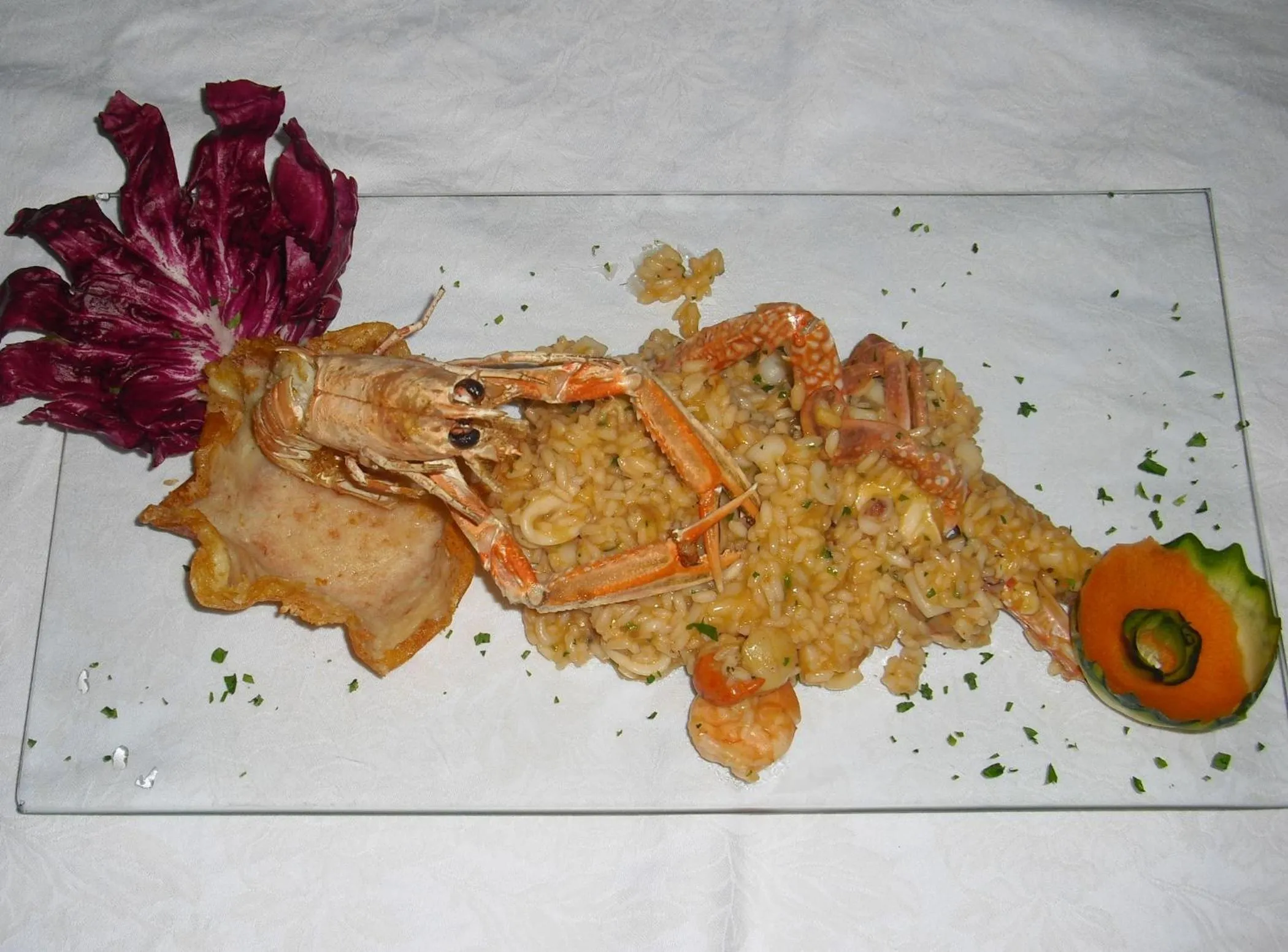 Food close-up in Hotel Rurale Canneviè