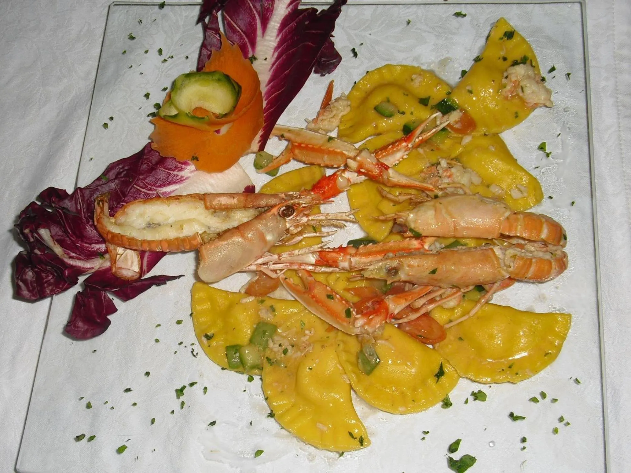 Food close-up in Hotel Rurale Canneviè