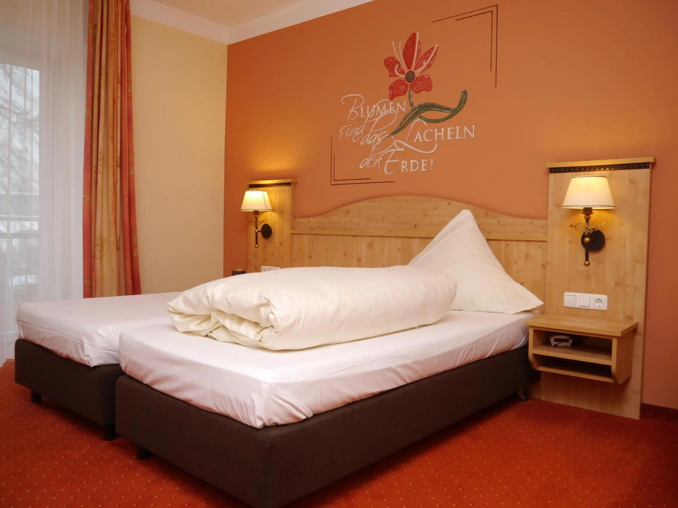 Bed in Hotel Gasthof Fellner