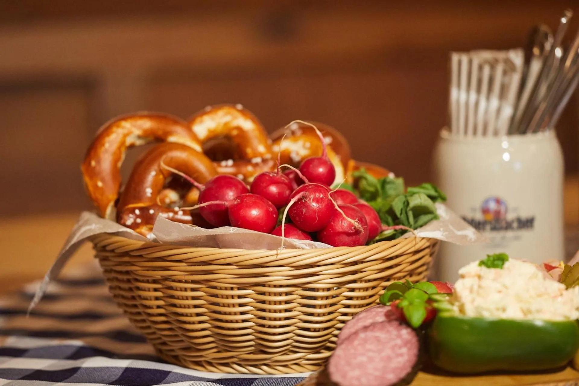 Food and drinks in Hotel Gasthof Fellner