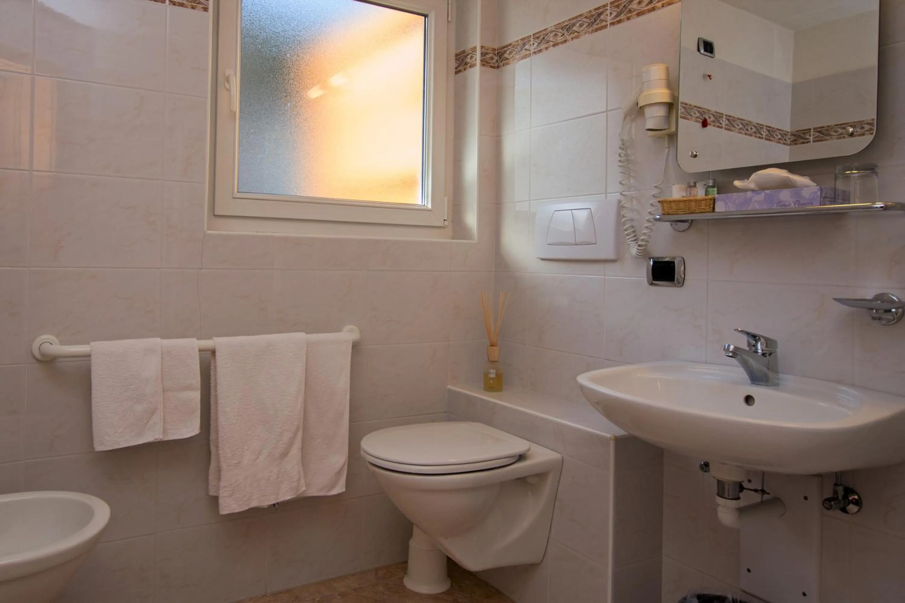 Bathroom in Hotel Miravalle