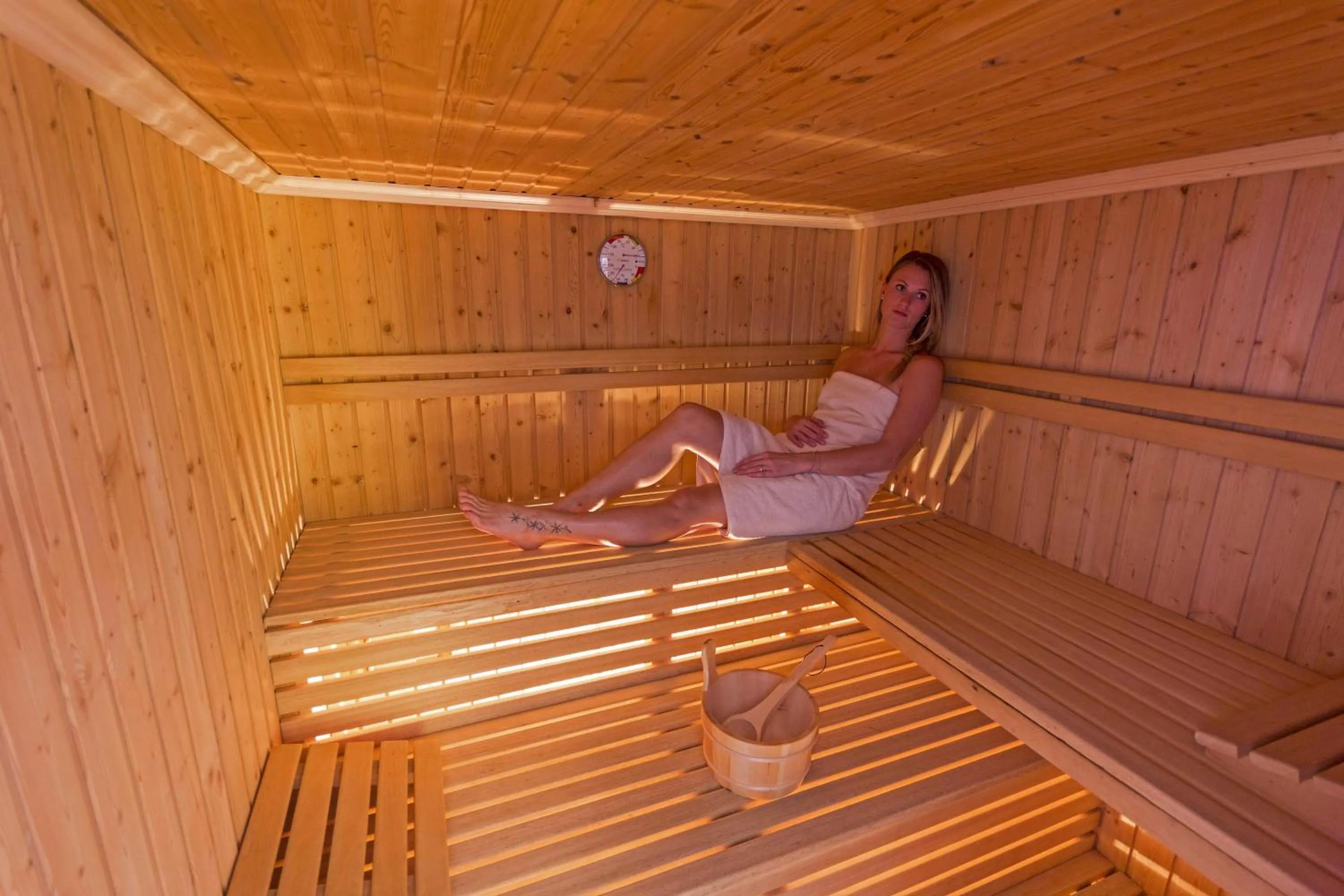 Sauna in Hotel Miravalle