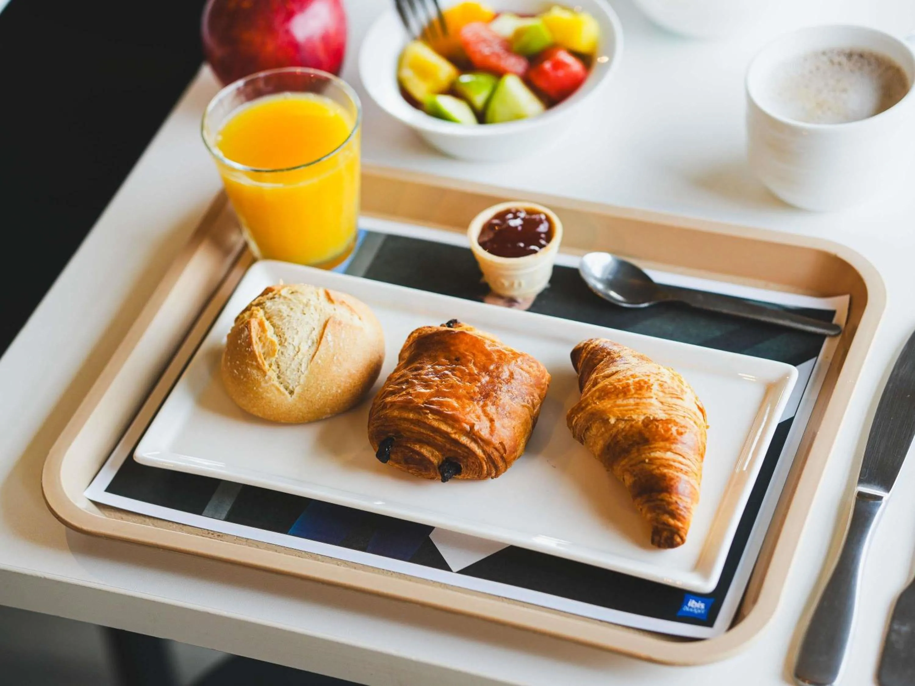 Breakfast in ibis budget Caen Porte de Bretagne