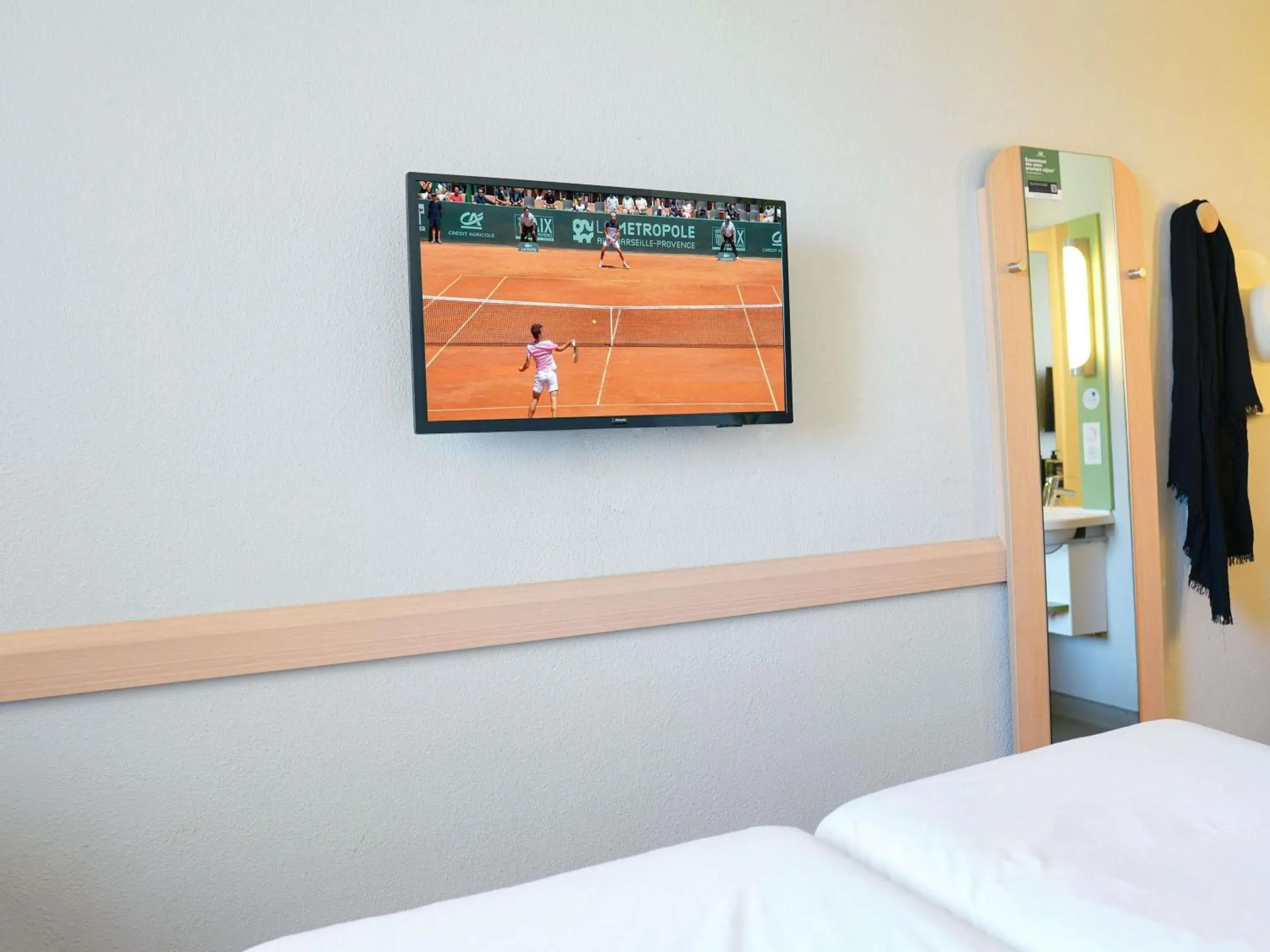 Twin Room in ibis budget Caen Porte de Bretagne Twin Room in ibis budget Caen Porte de Bretagne