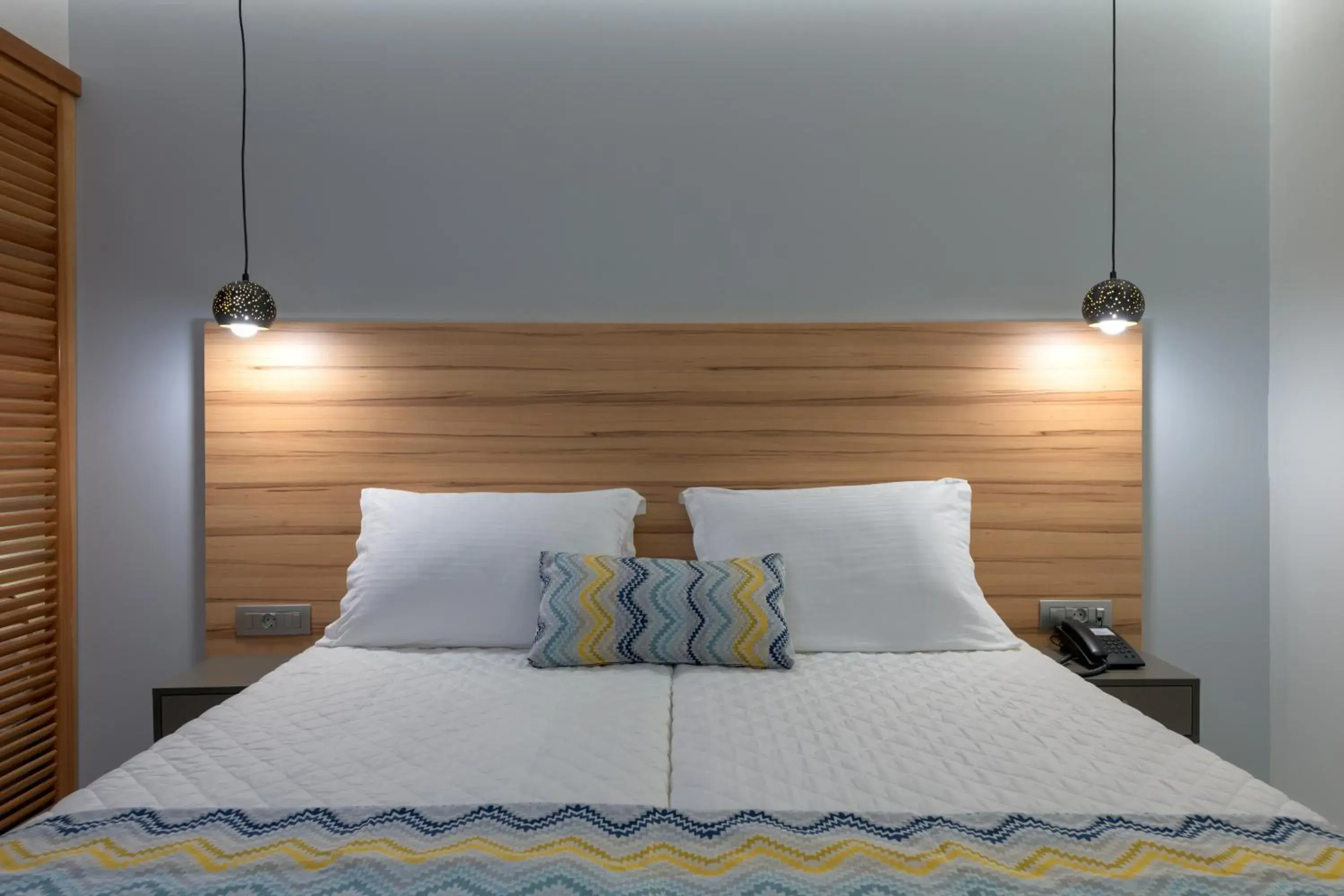 Bed in Avra Beach Resort Bed in Avra Beach Resort