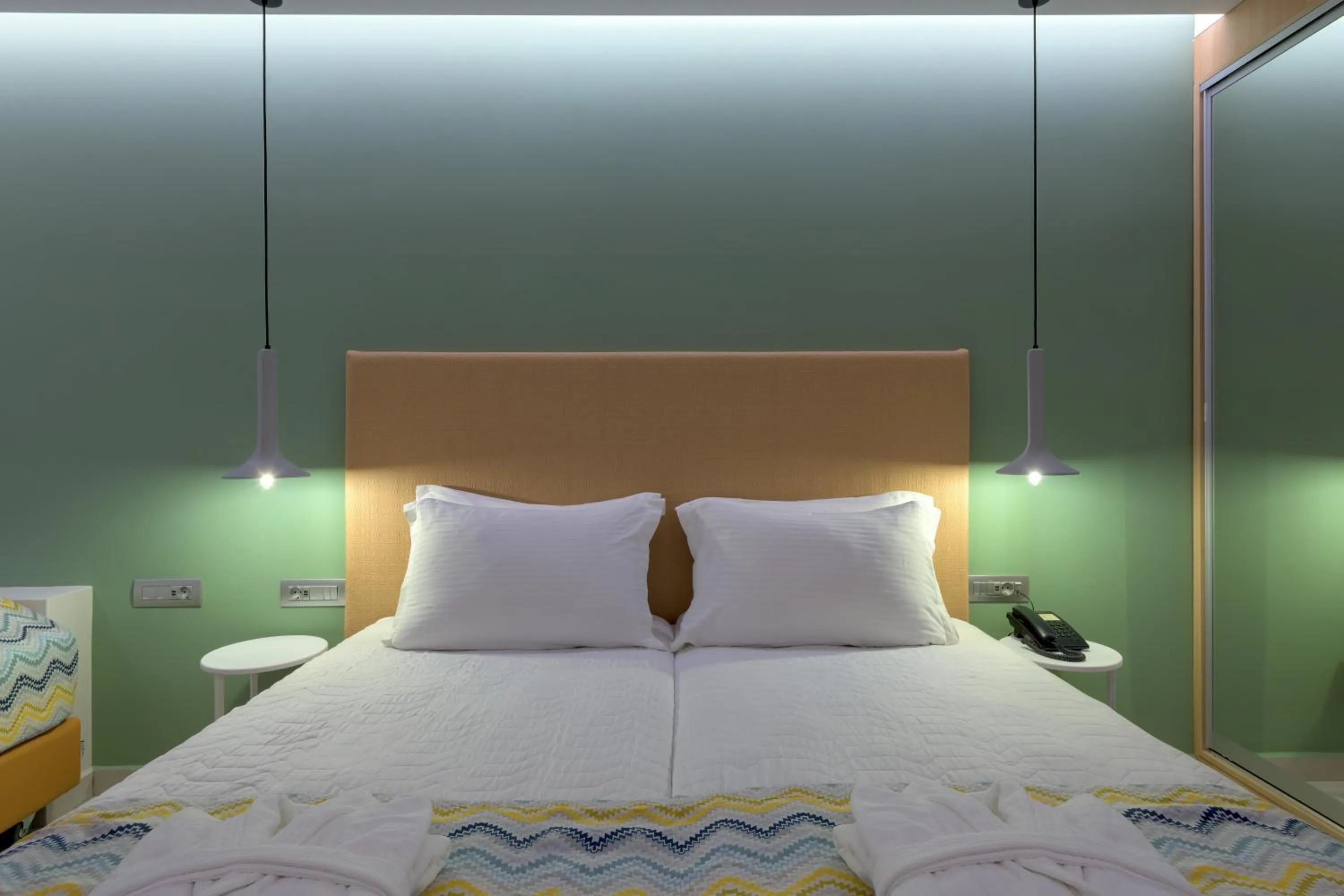 Bed in Avra Beach Resort