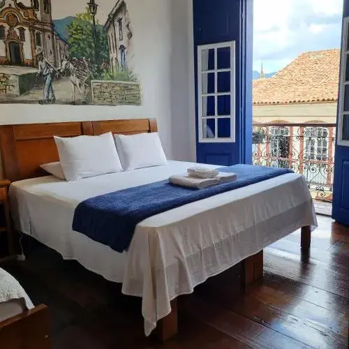 Suíte com Varanda e Vista das Montanhas e Centro Histórico in Hotel Barroco Mineiro Suíte com Varanda e Vista das Montanhas e Centro Histórico in Hotel Barroco Mineiro