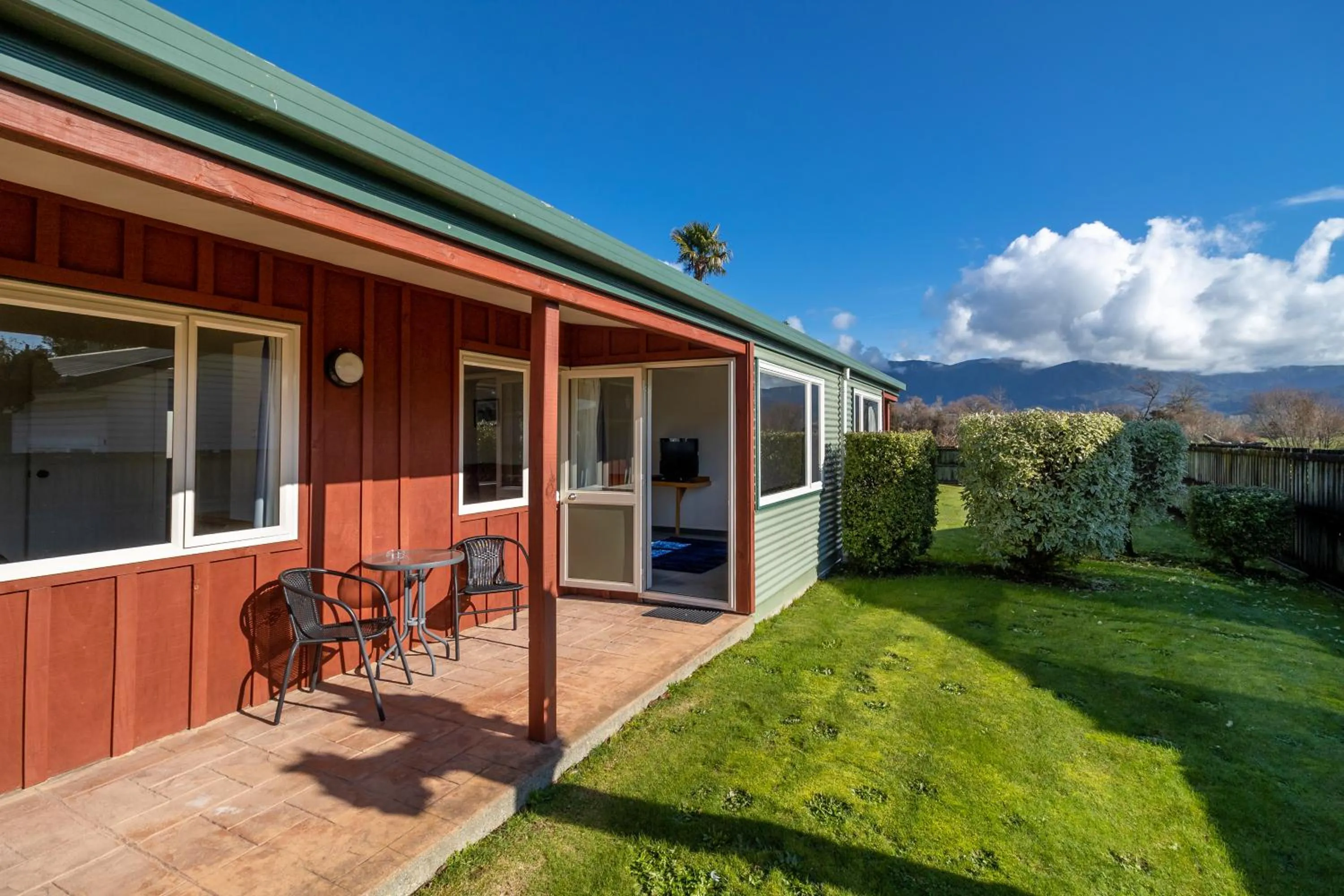 Property building in Anatoki Lodge Motel