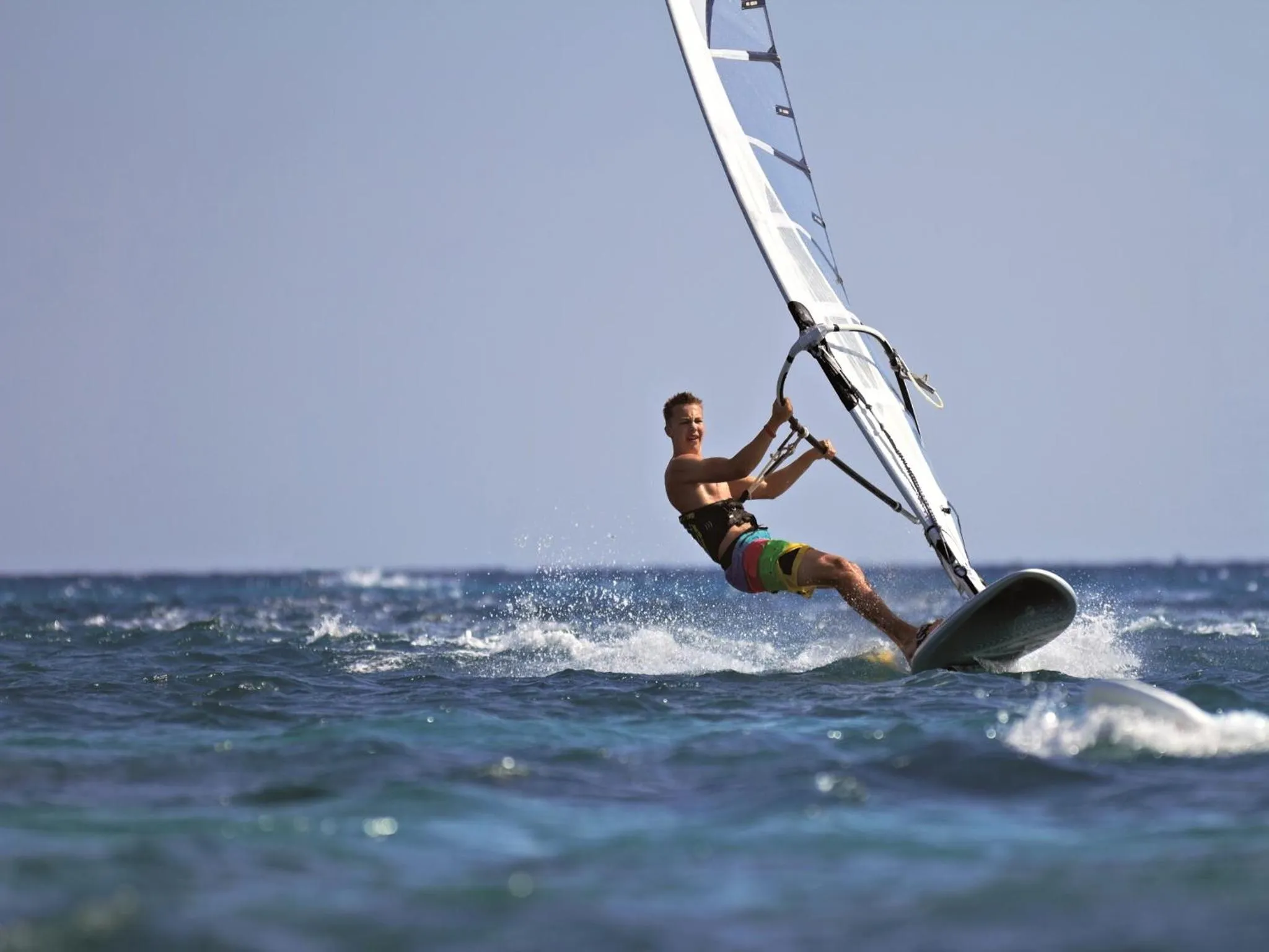 Windsurfing in Canne Bianche Lifestyle Hotel