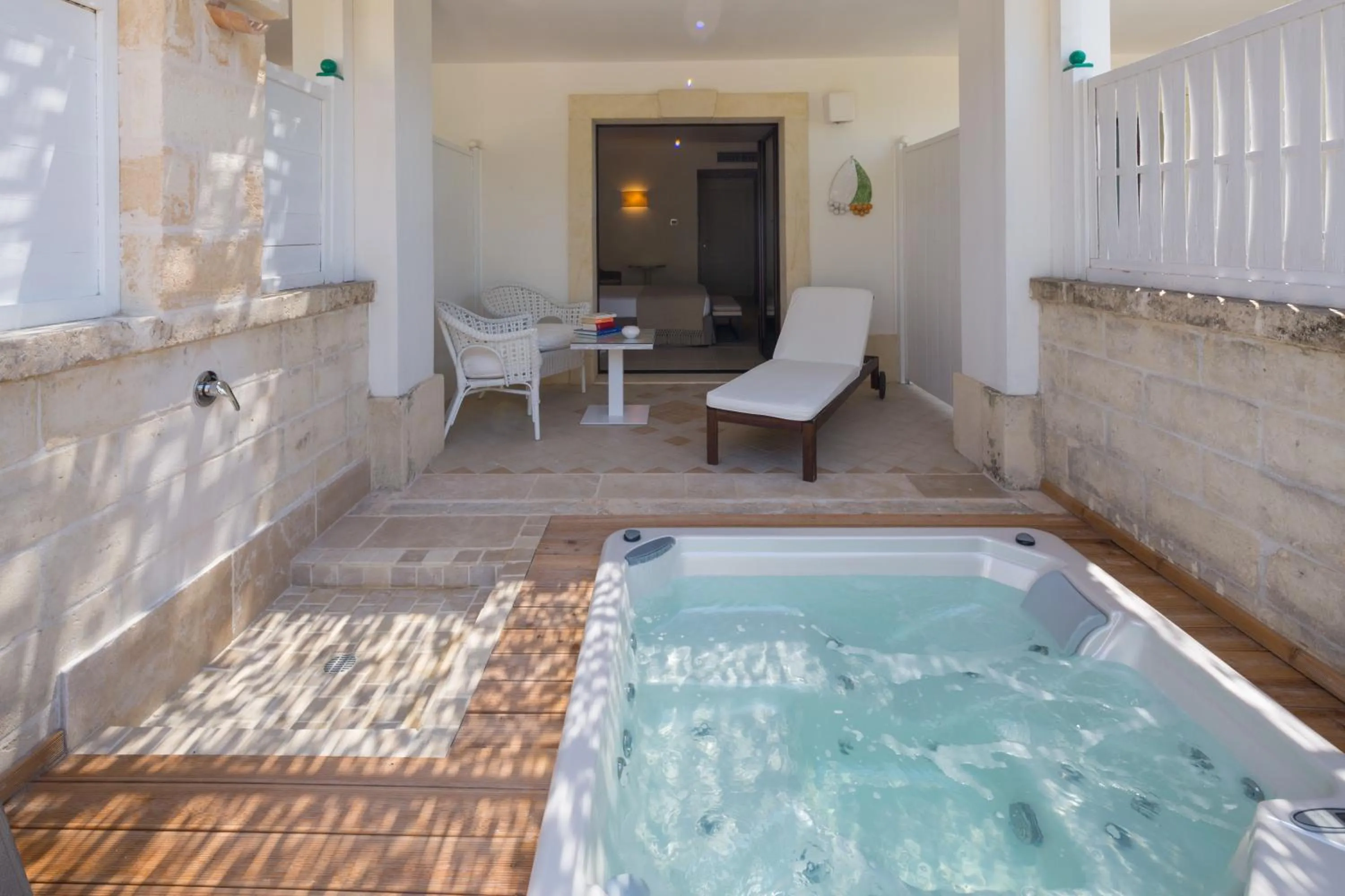 Balcony/Terrace in Canne Bianche Lifestyle Hotel