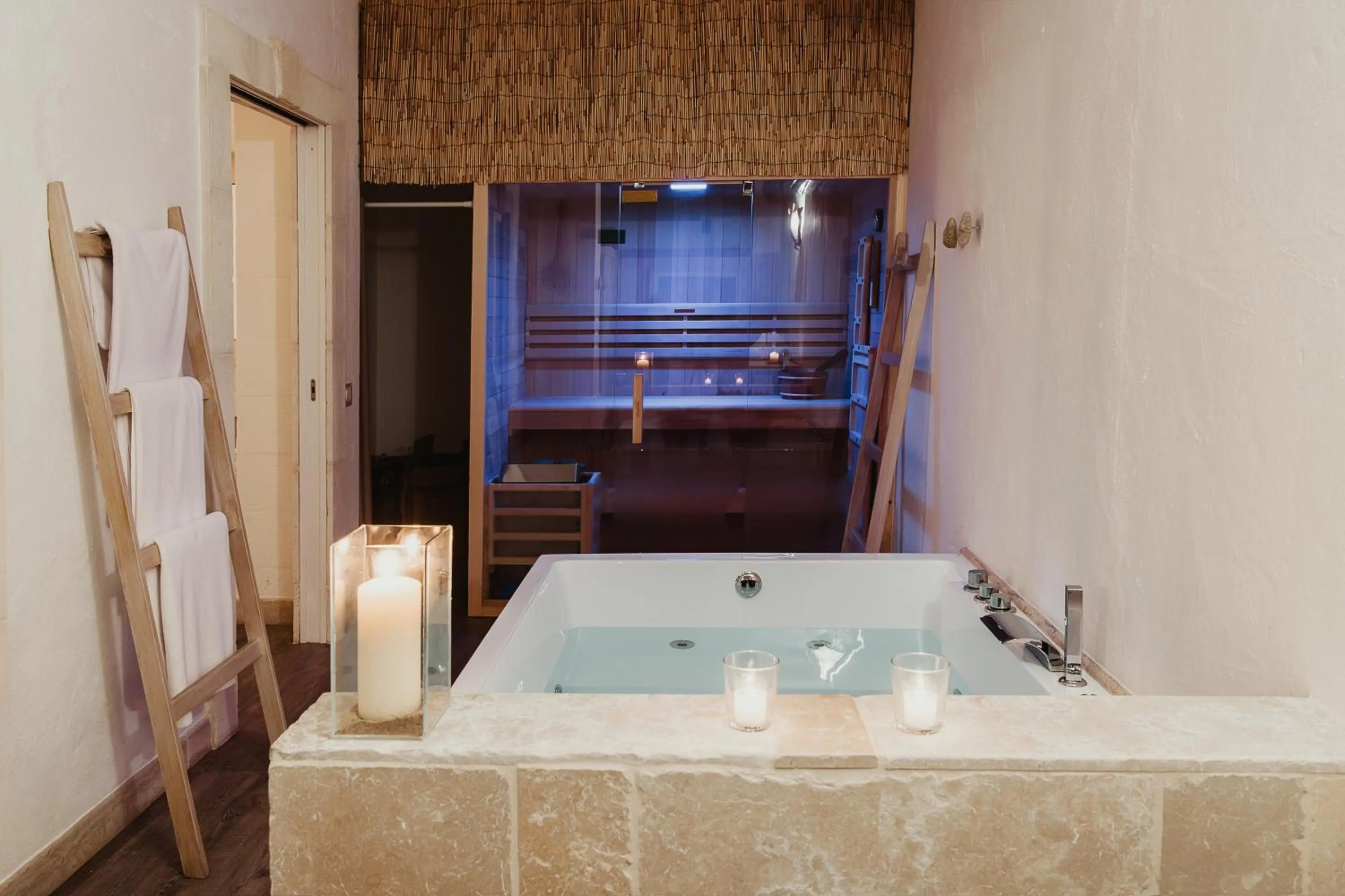 Spa and wellness centre/facilities in Canne Bianche Lifestyle Hotel