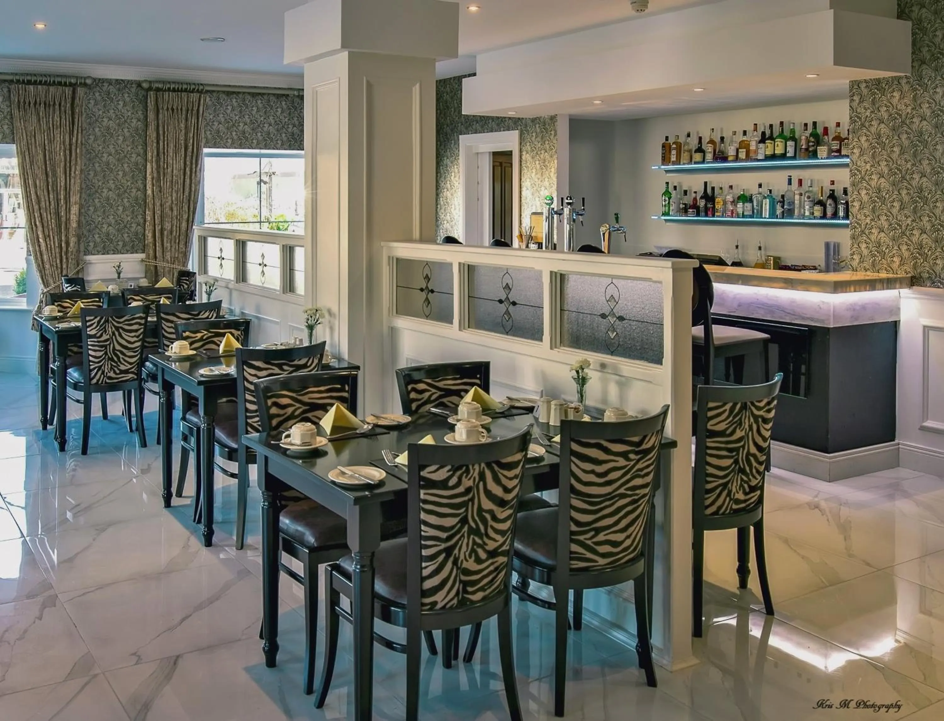 Drinks in Brook Lodge Boutique Hotel