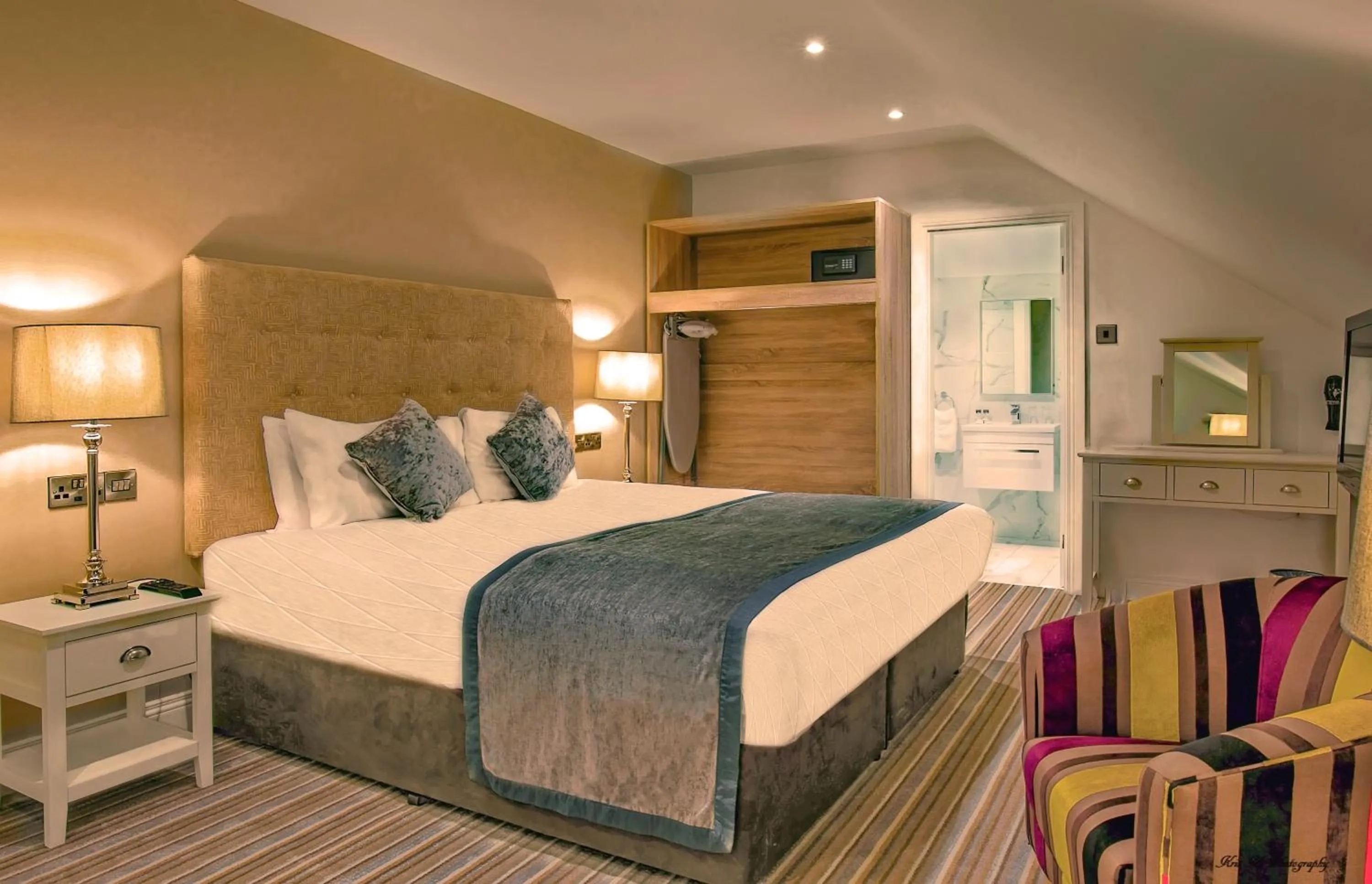 Bedroom, Bed in Brook Lodge Boutique Hotel