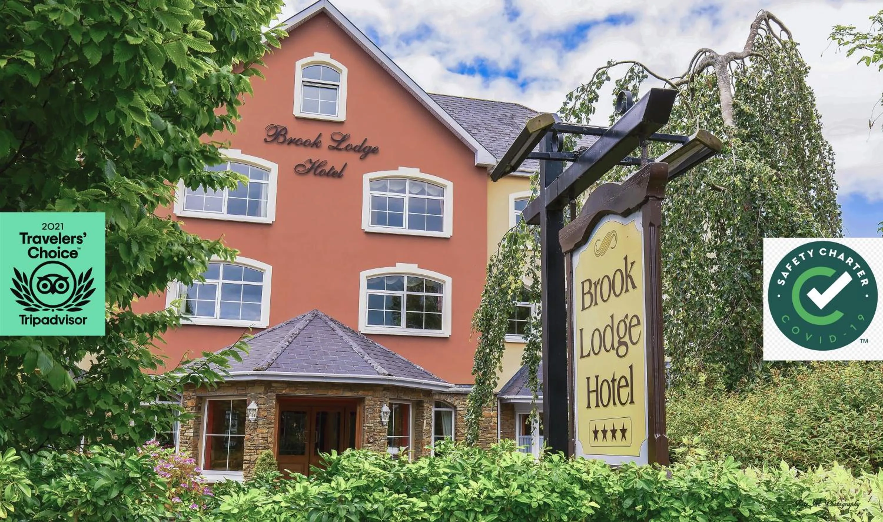 Property building in Brook Lodge Boutique Hotel