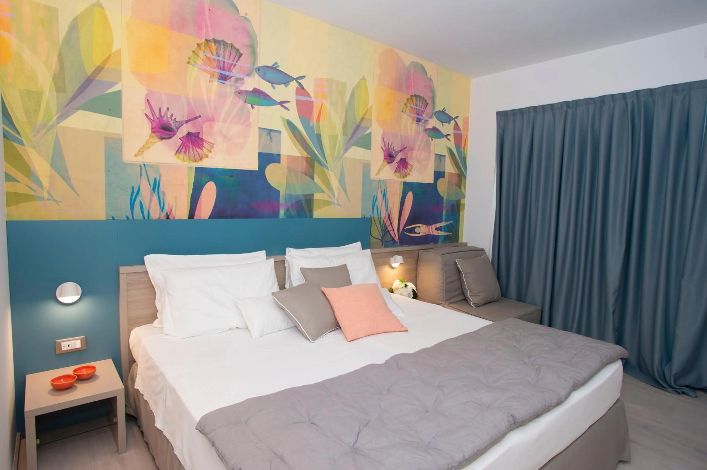 Bed in Hotel President