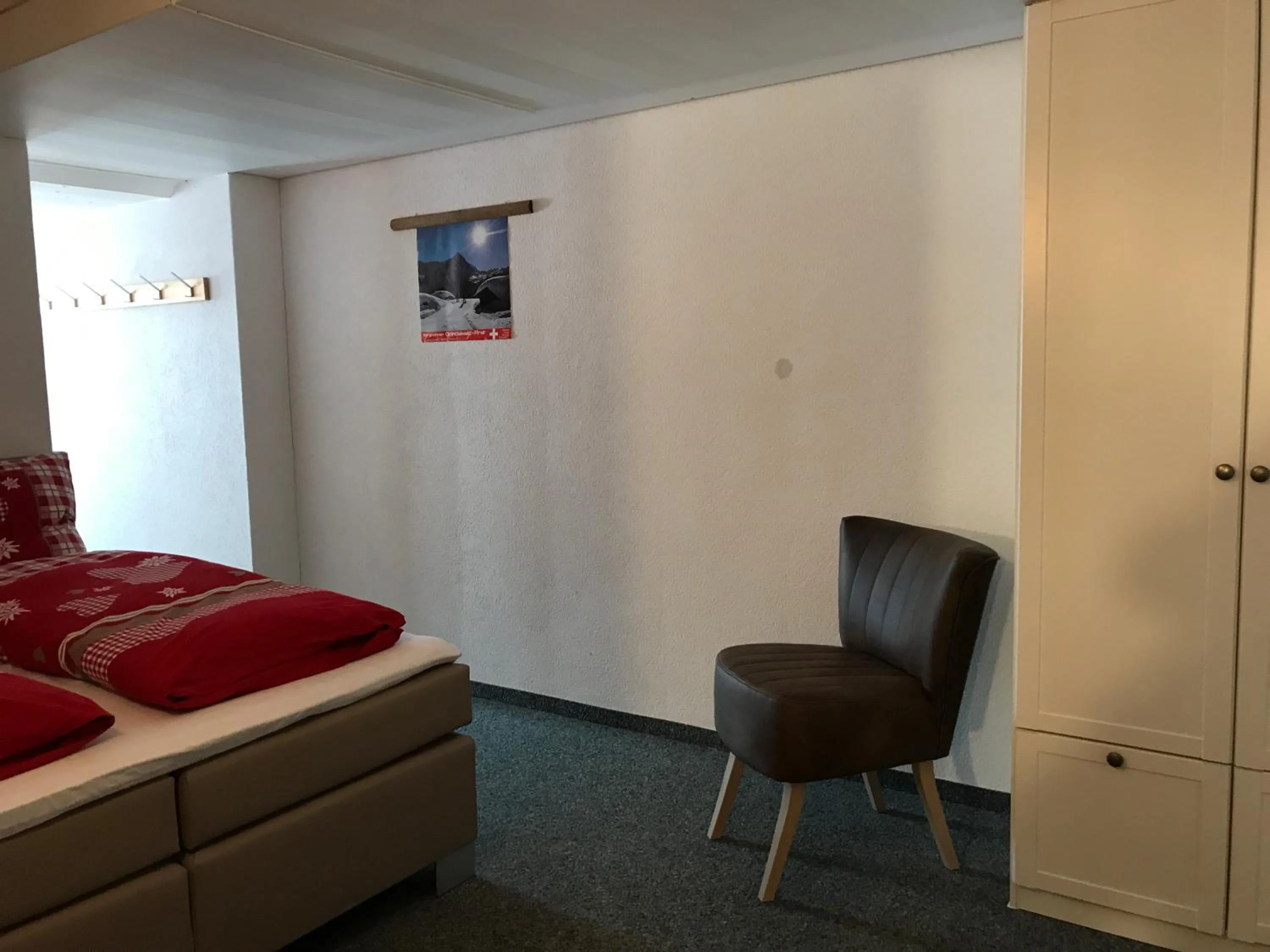 Bed in Berggasthaus First - Only Accessible by Cable Car