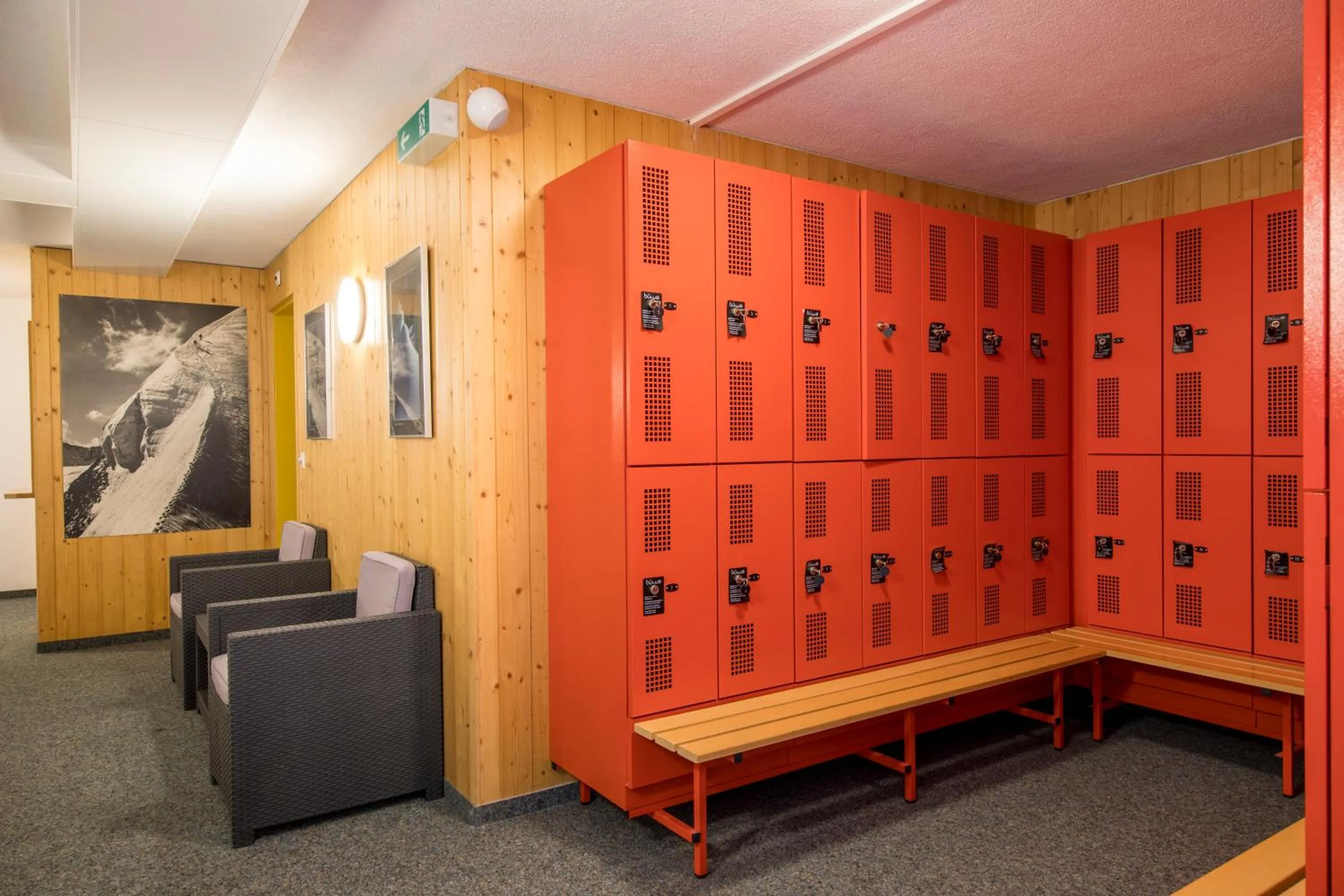 safe in Berggasthaus First - Only Accessible by Cable Car