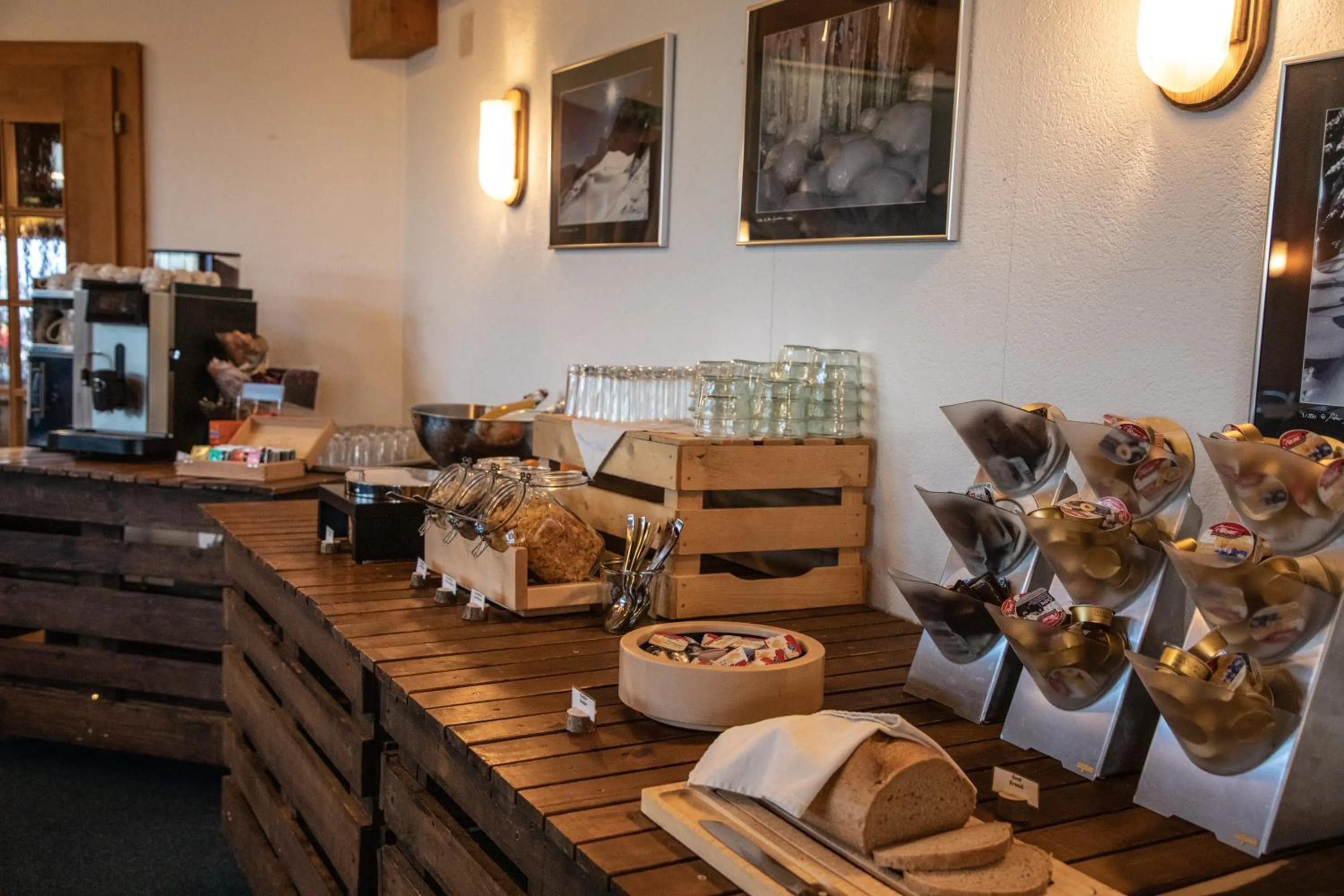 Buffet breakfast in Berggasthaus First - Only Accessible by Cable Car