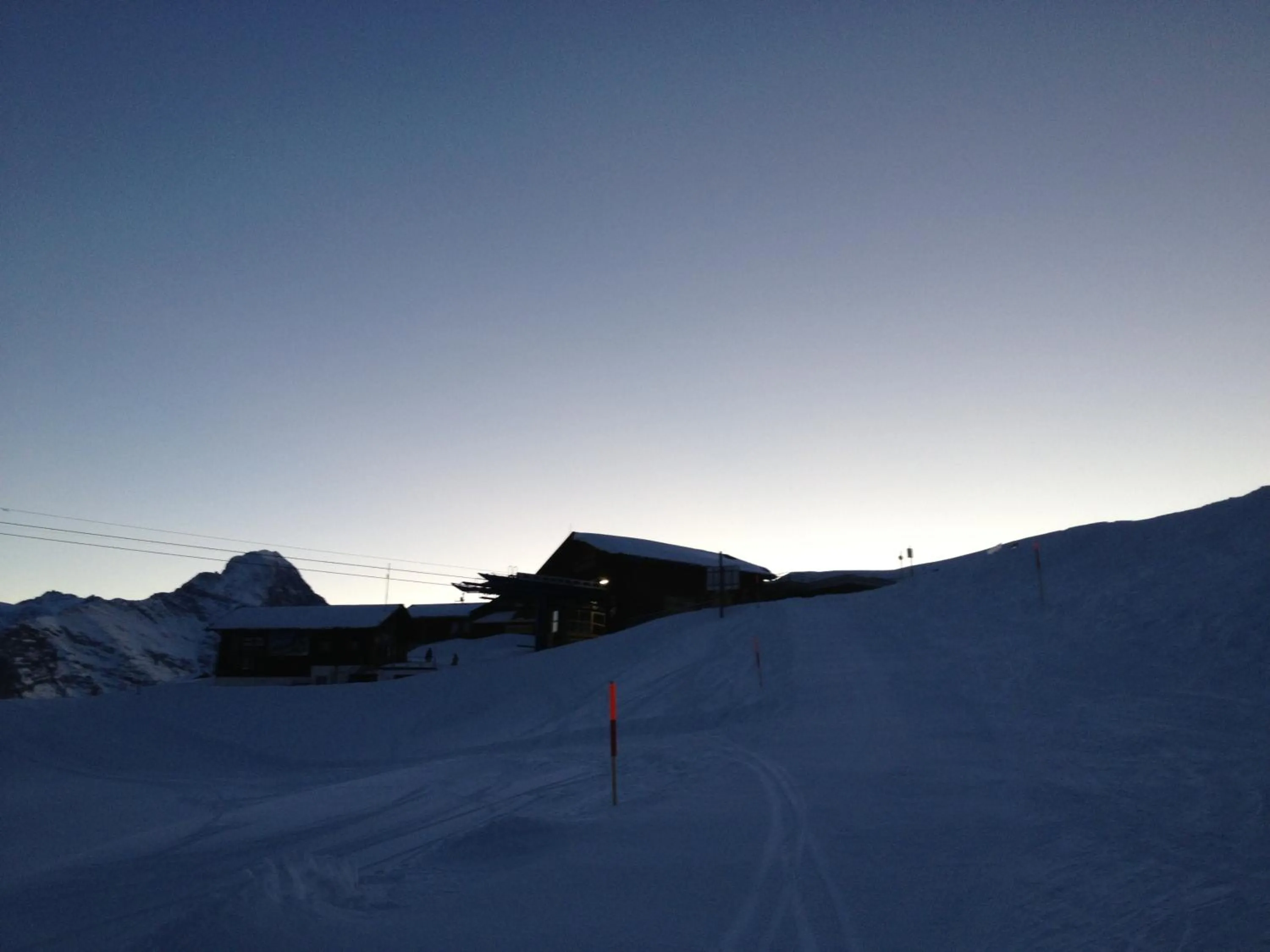 Facade/entrance in Berggasthaus First - Only Accessible by Cable Car