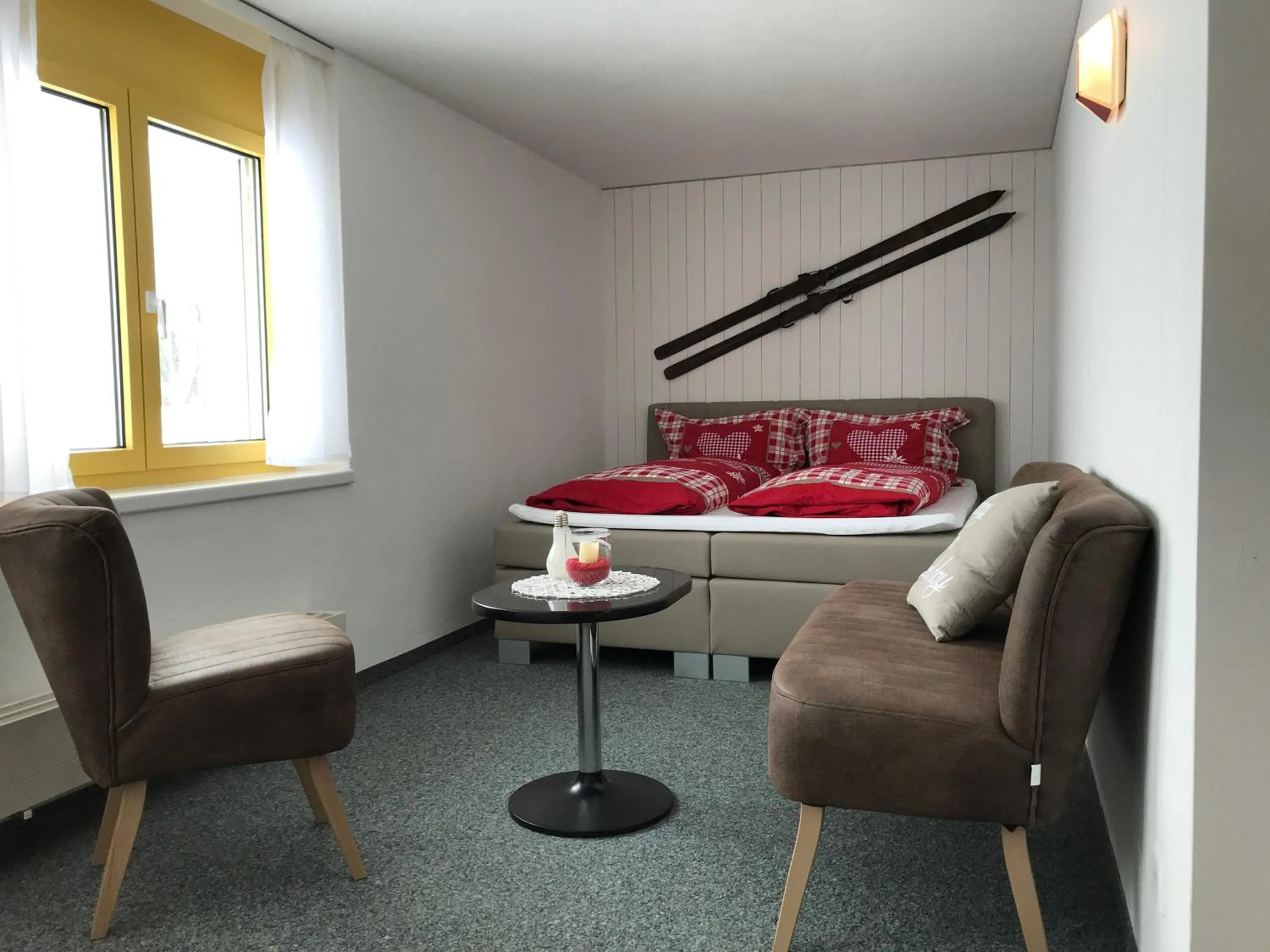 Bed in Berggasthaus First - Only Accessible by Cable Car