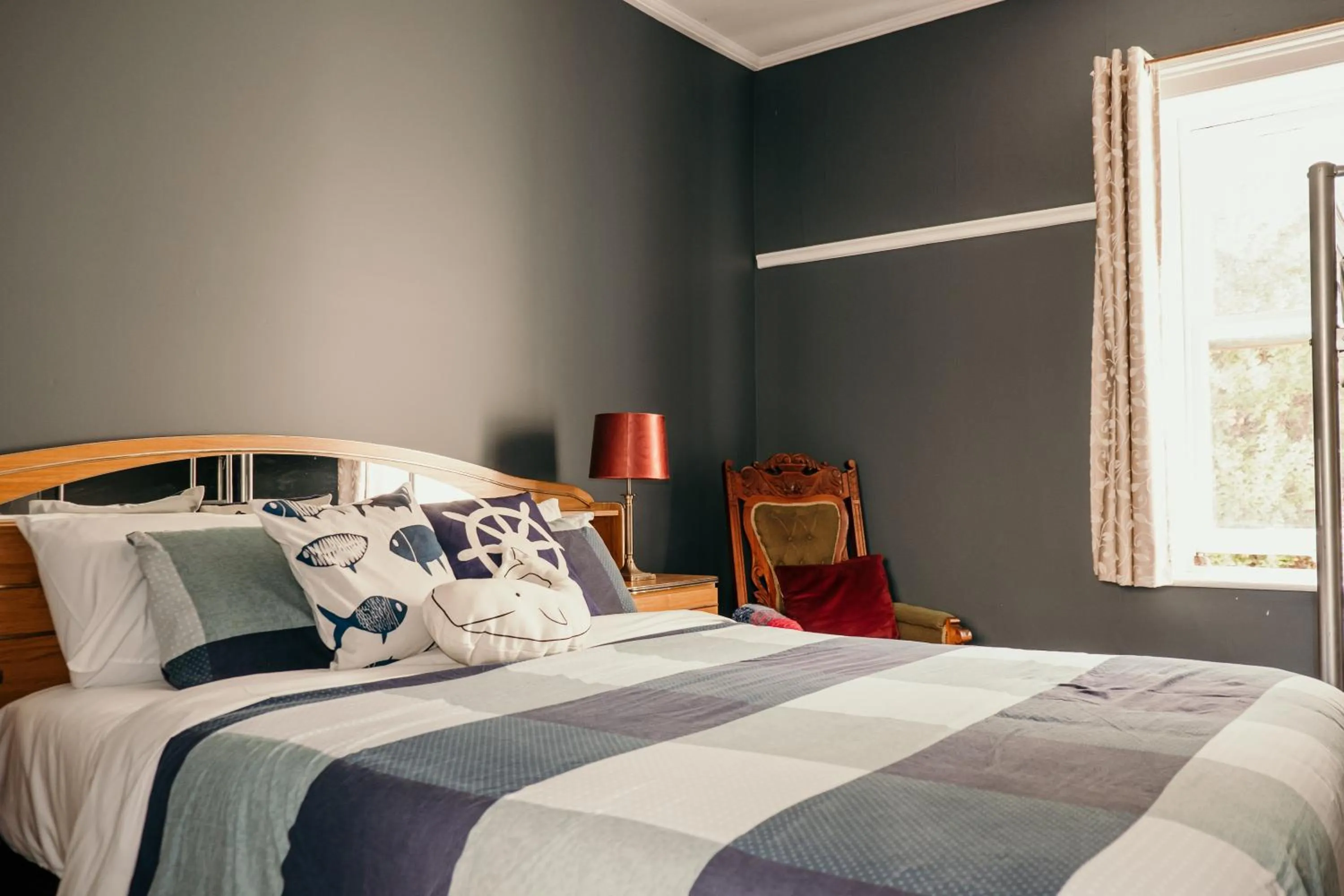 Bed in The Wandering Whale Port Fairy