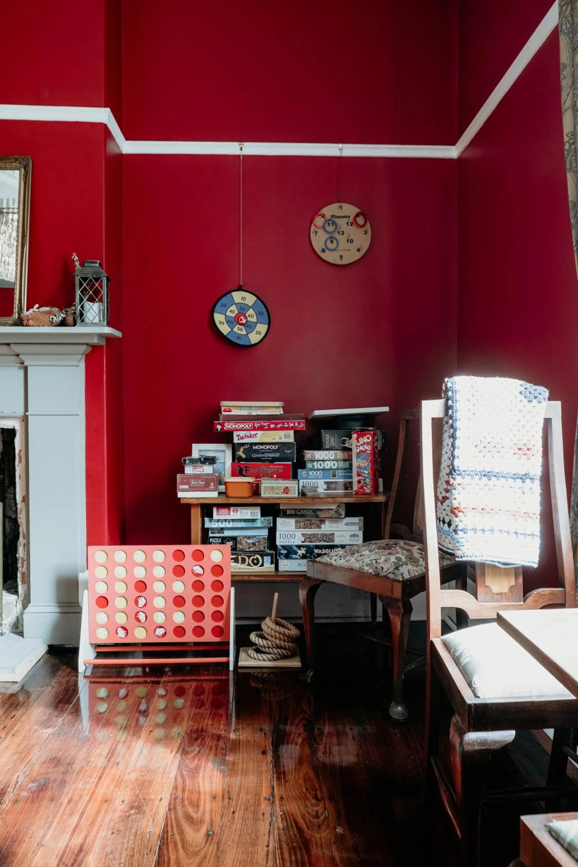 Communal lounge/ TV room in The Wandering Whale Port Fairy