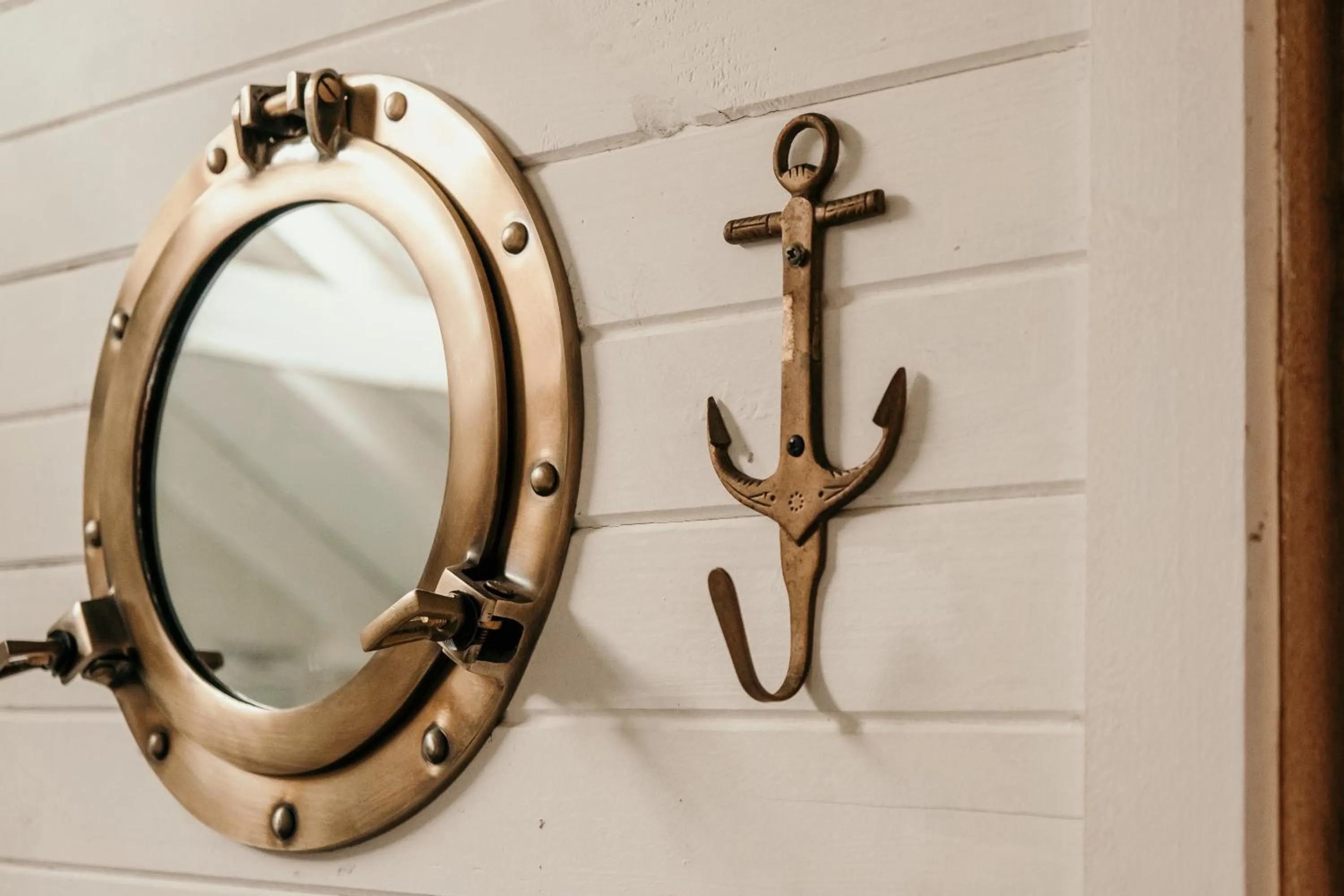 Decorative detail in The Wandering Whale Port Fairy