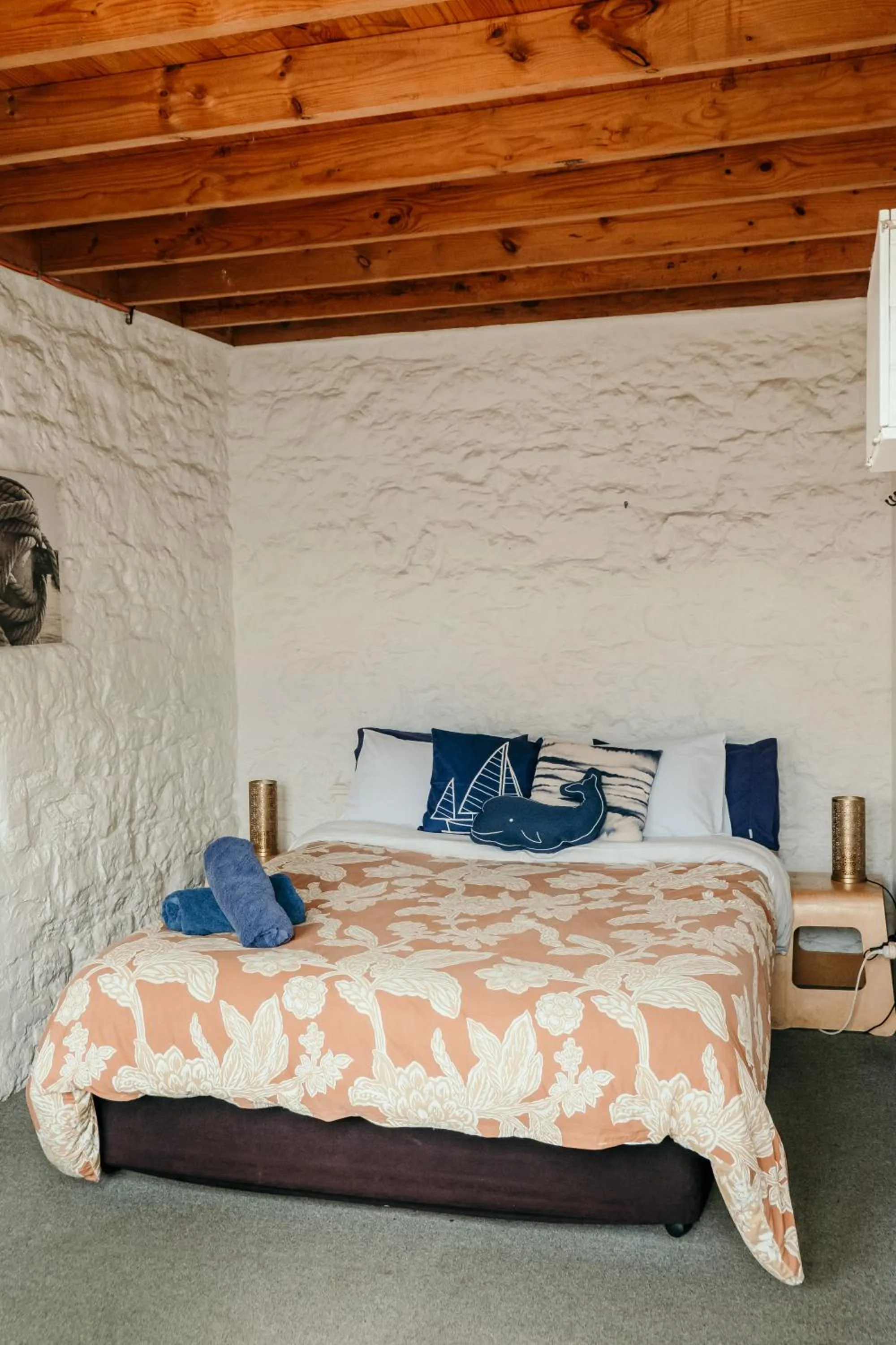 Bed in The Wandering Whale Port Fairy