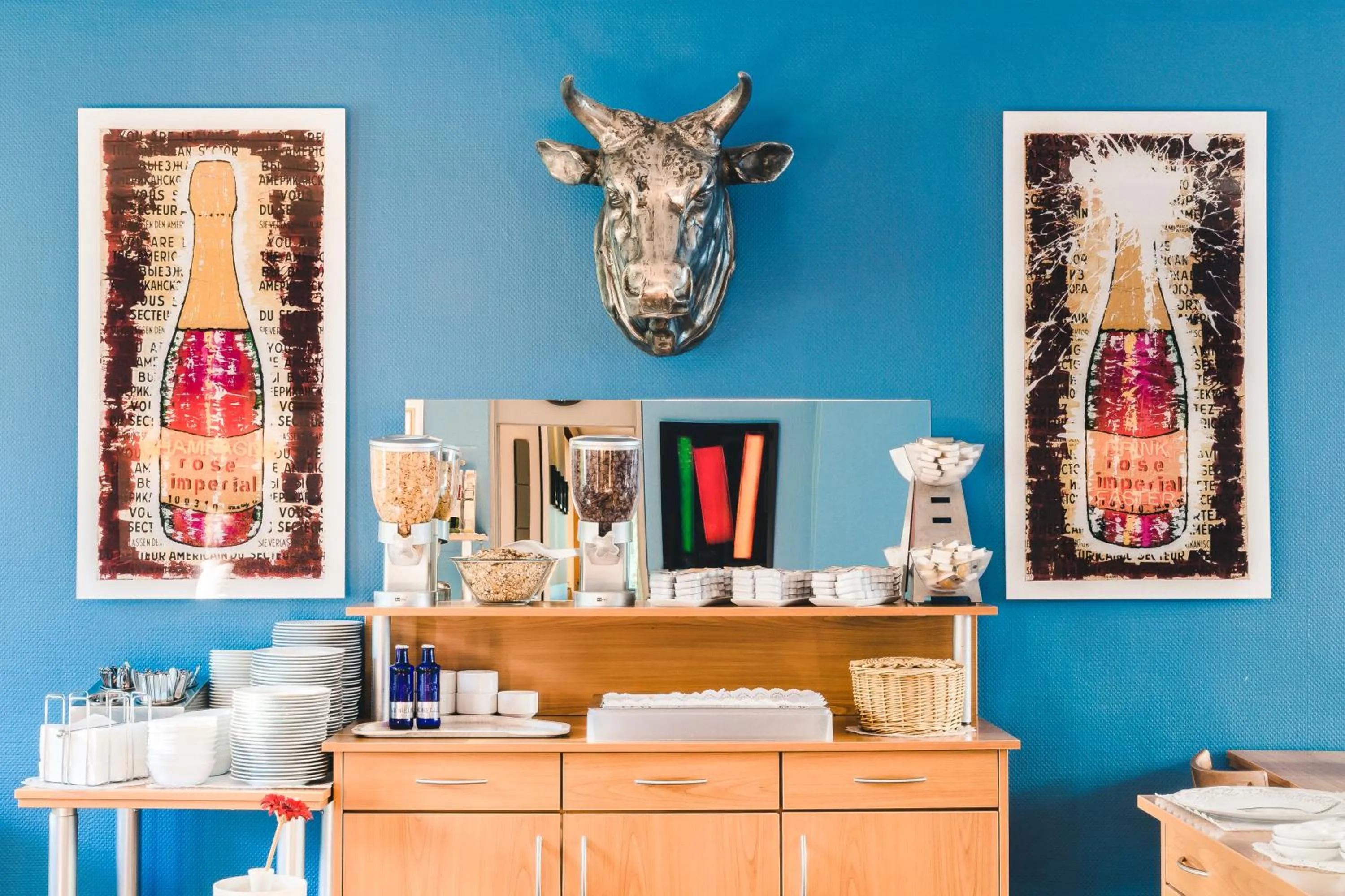 Restaurant/places to eat in Hotel Ambiente Berlin City