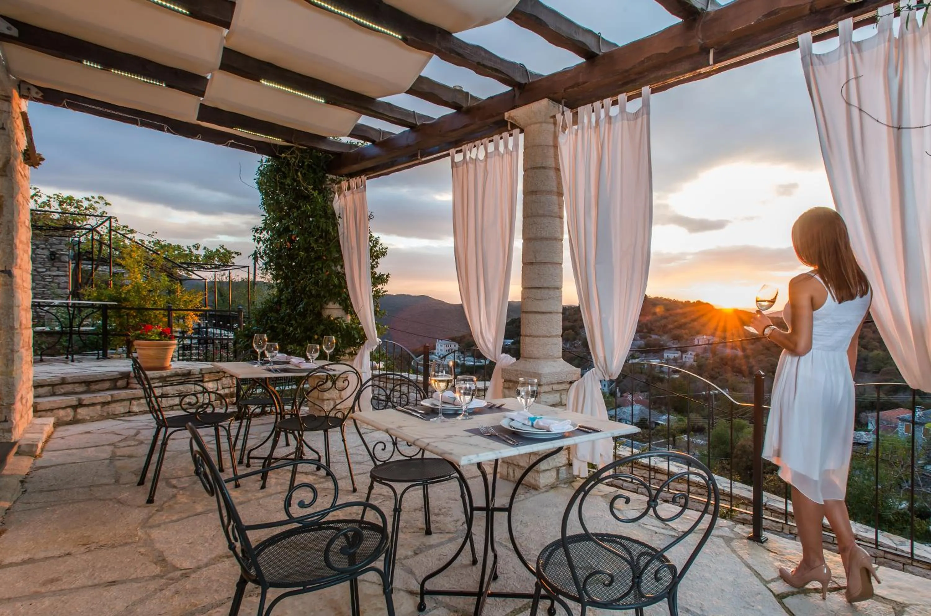 Balcony/Terrace in Pirrion Wellness Boutique Hotel