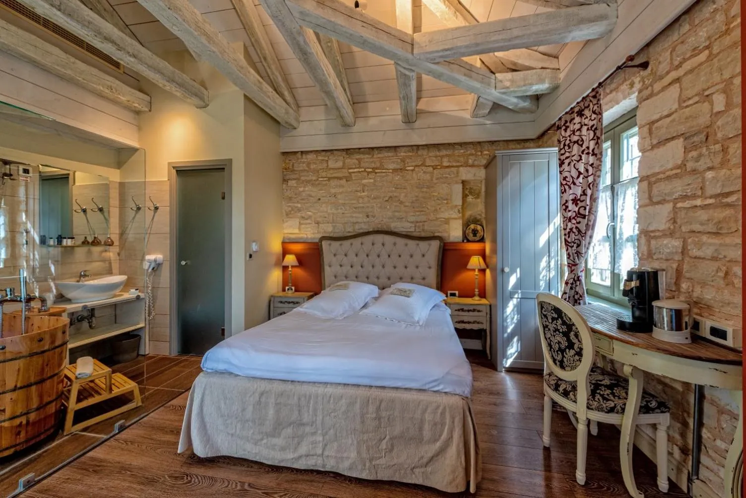 Bedroom, Bed in Pirrion Wellness Boutique Hotel