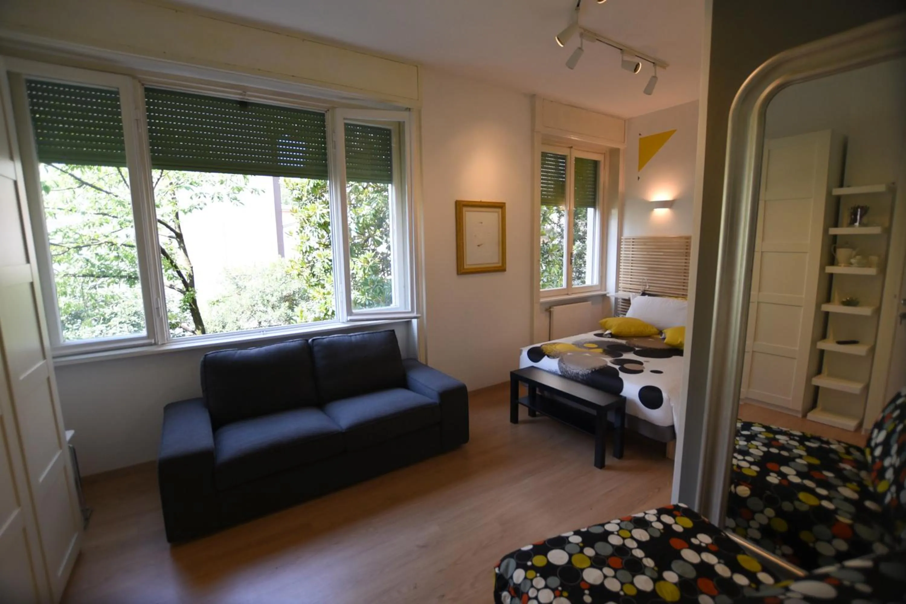 Living room, Bed in Le Rondinelle