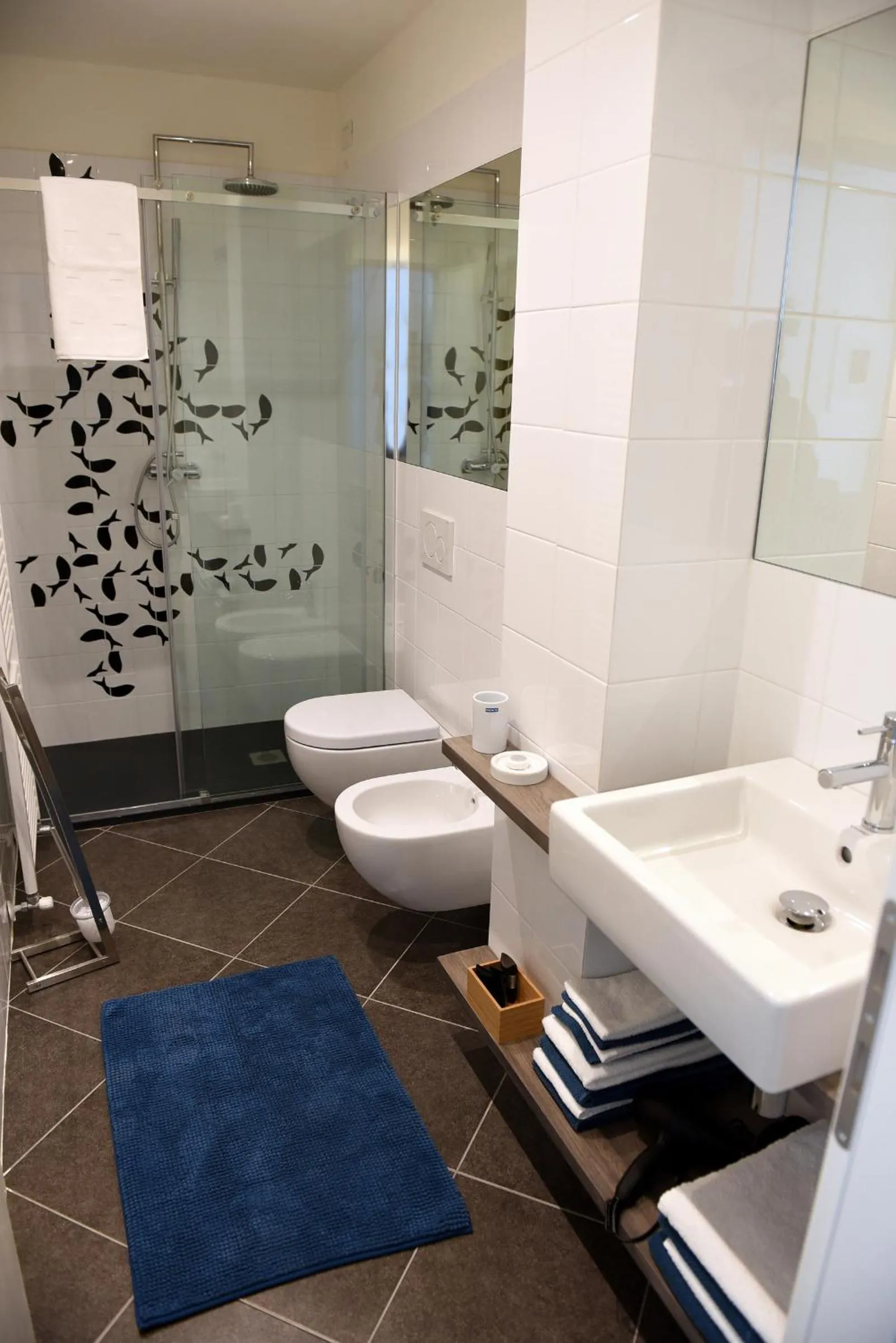 Shower in Le Rondinelle