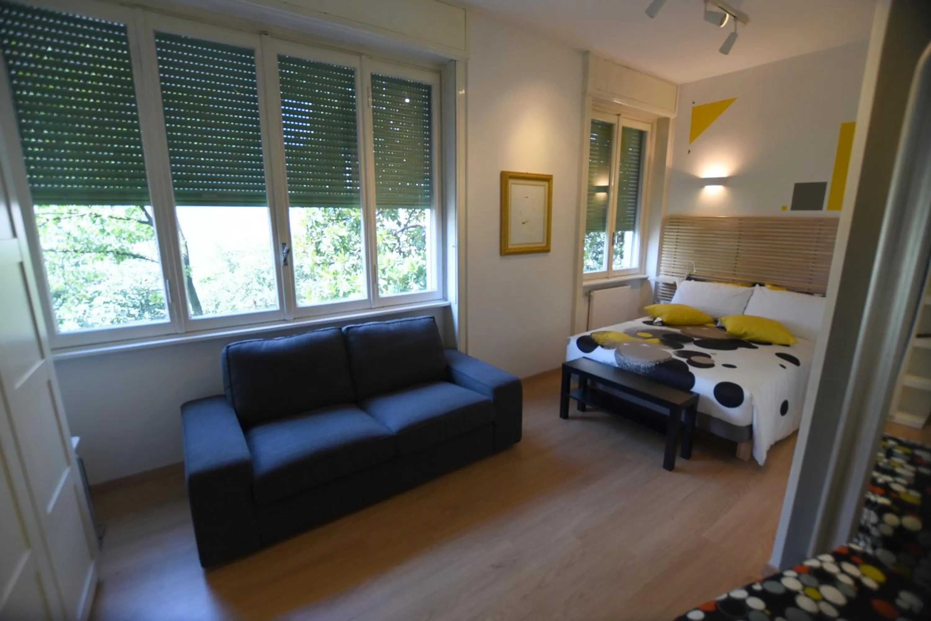 Living room, Bed in Le Rondinelle