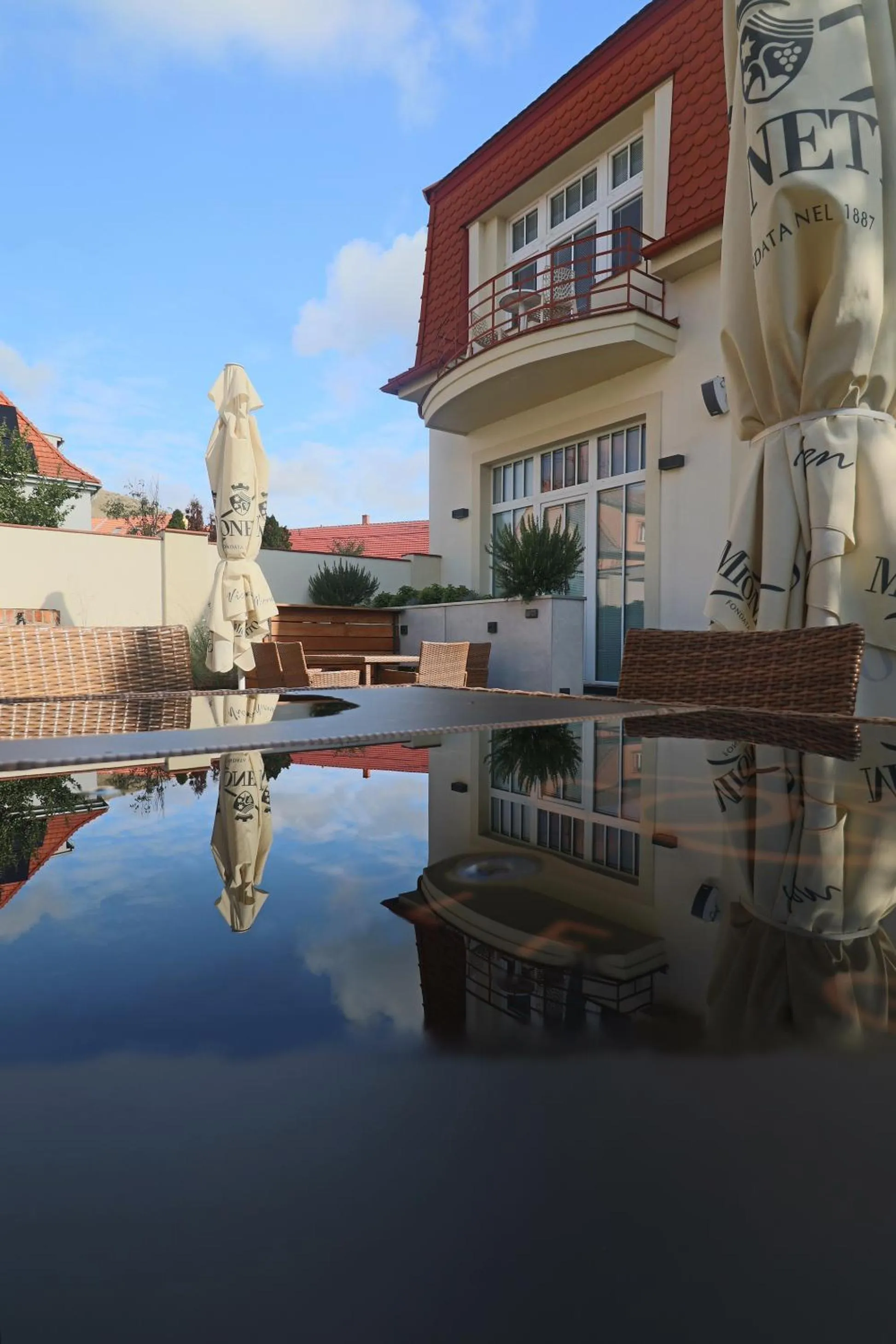 Balcony/Terrace in Boutique Hotel Golf Garni