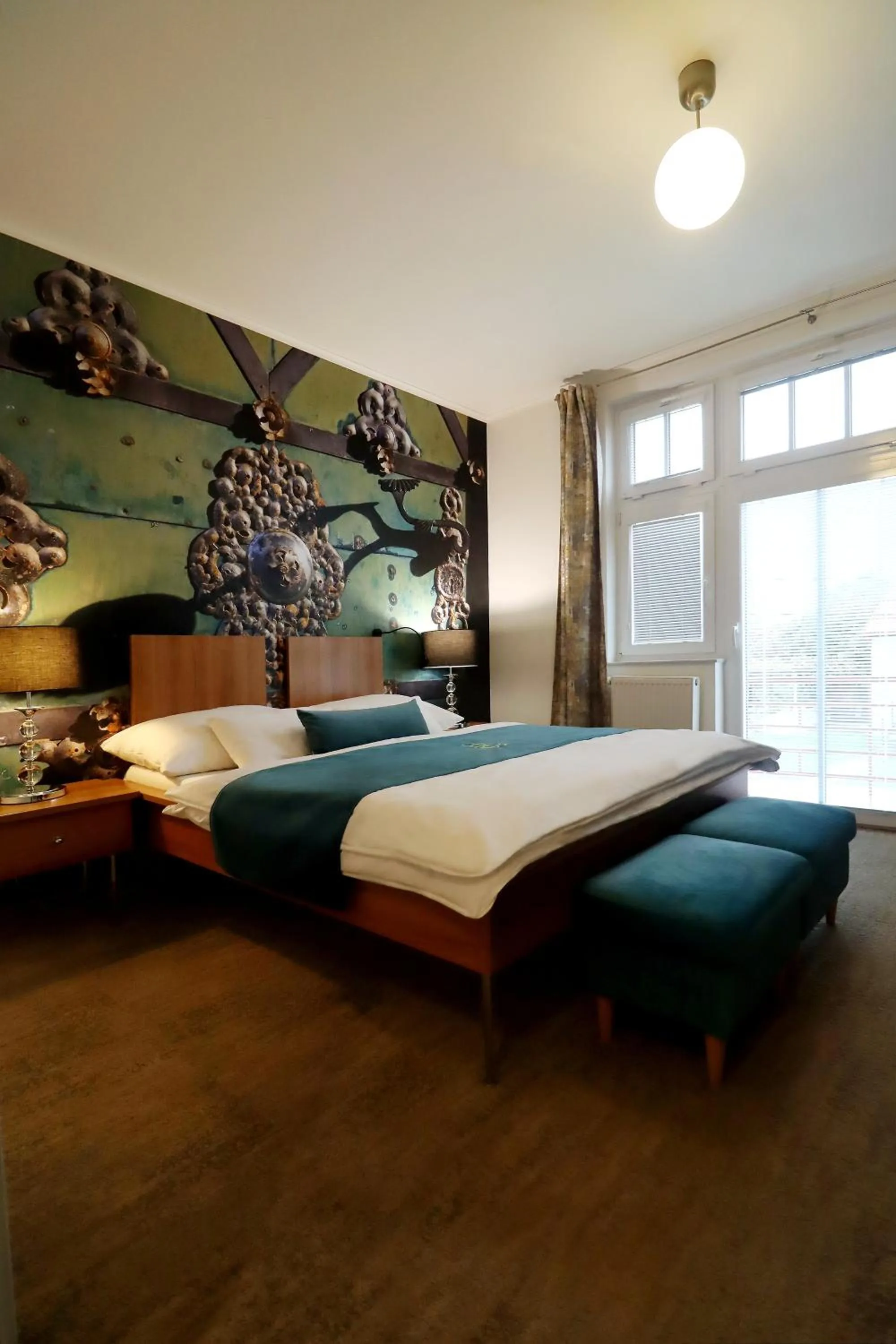 Bed in Boutique Hotel Golf Garni