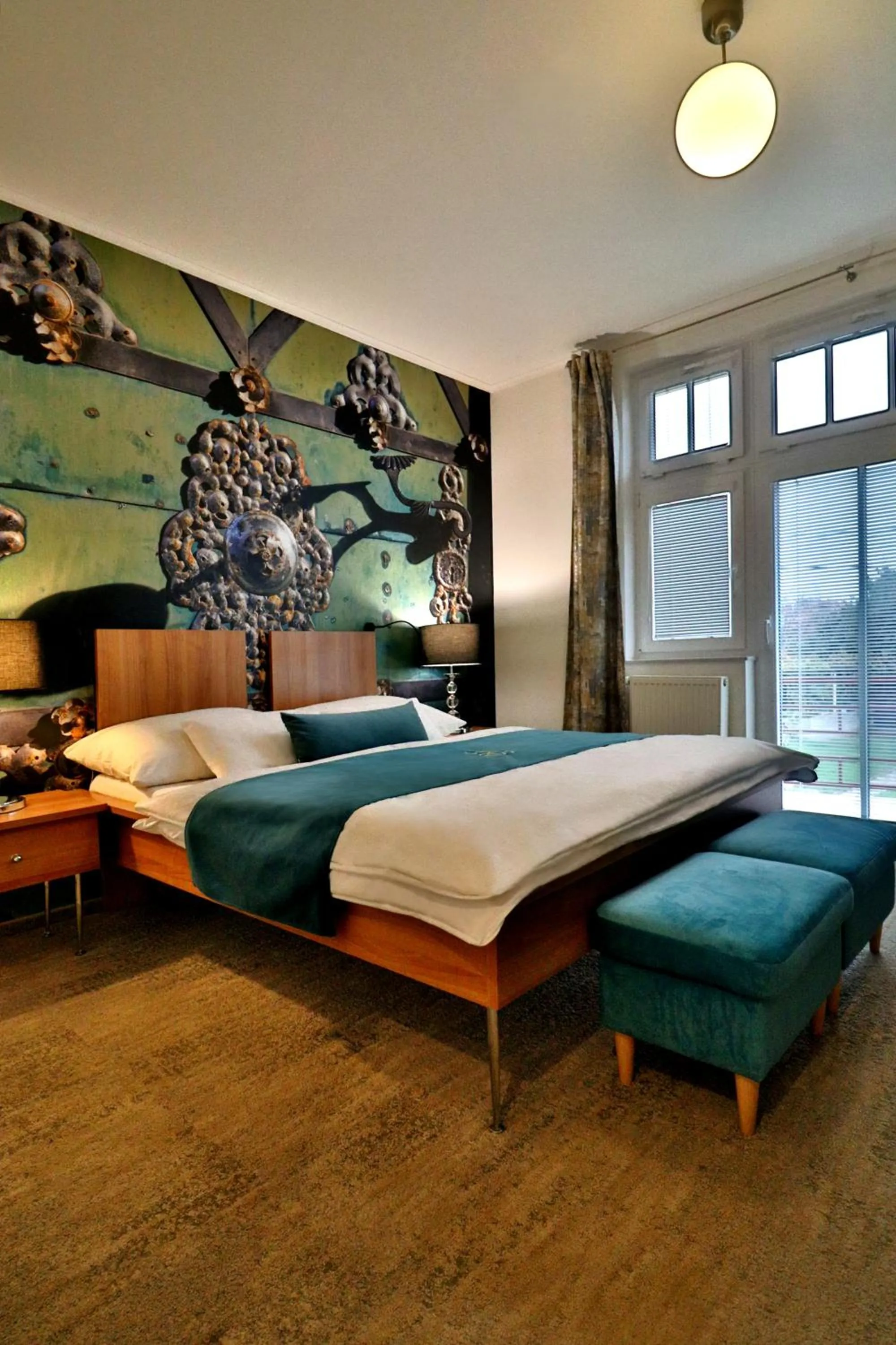 Bed in Boutique Hotel Golf Garni