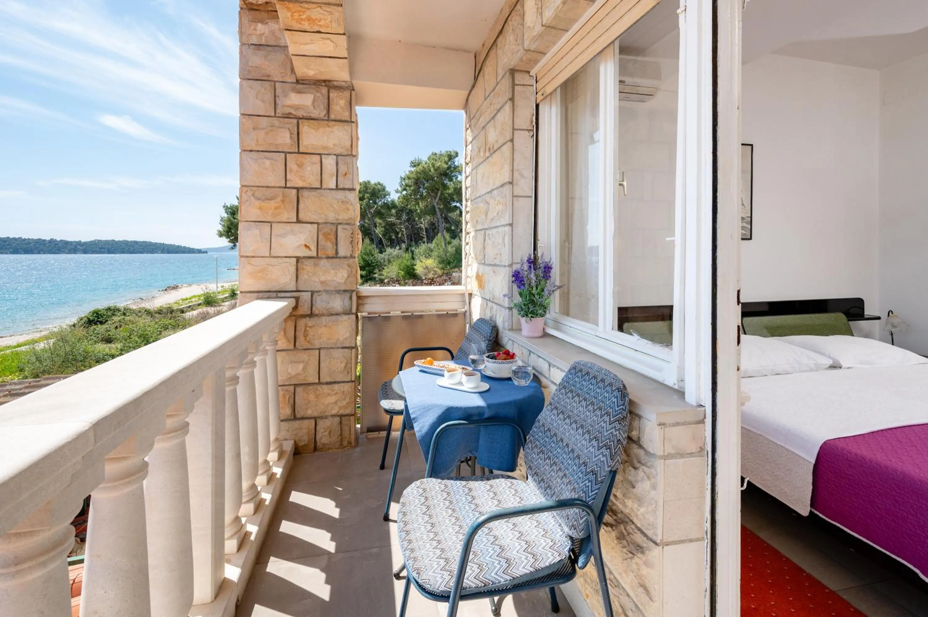 Balcony/Terrace, Bed in Villa Segetski dvori - Tradition since 1964
