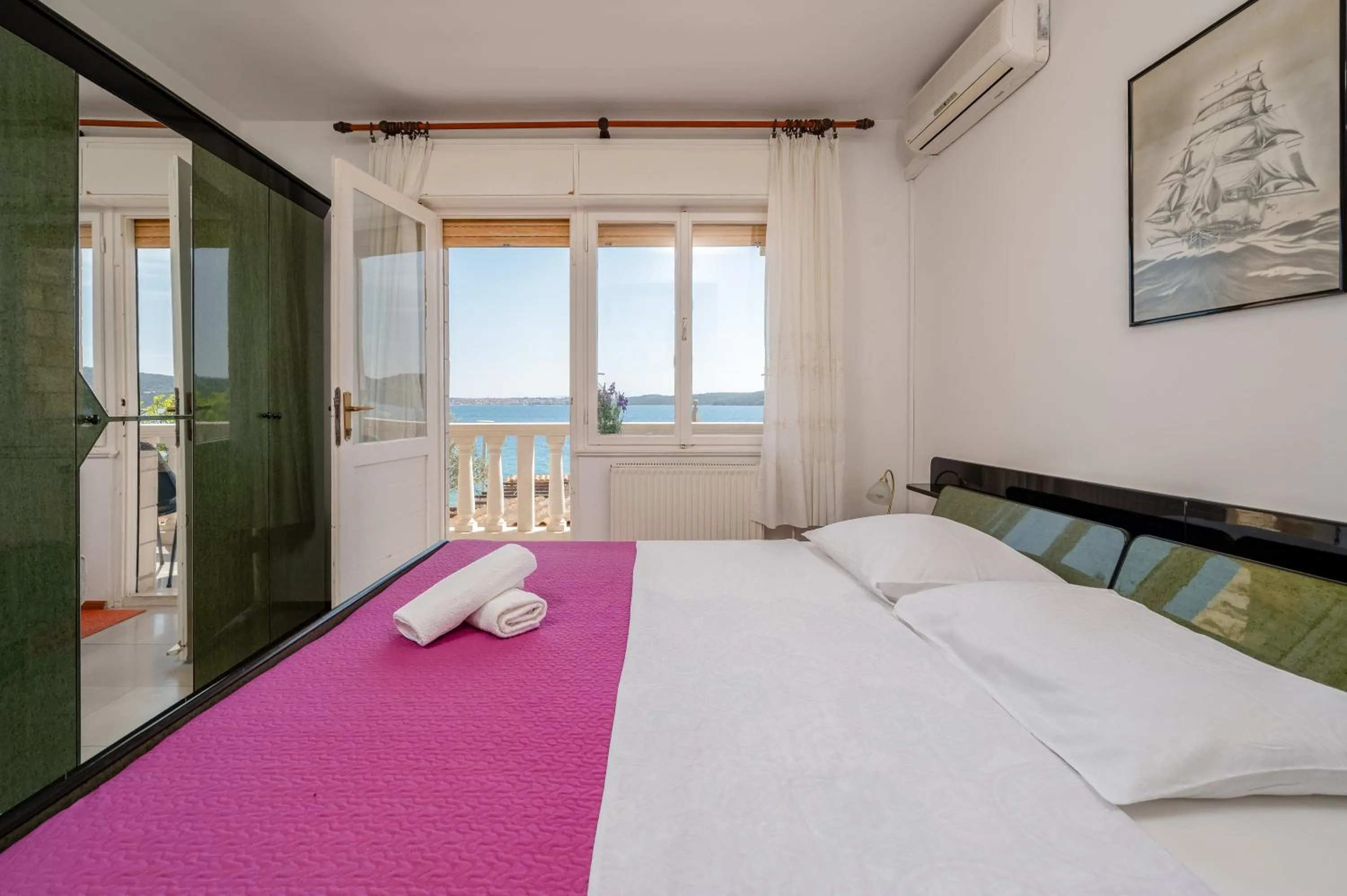 Balcony/Terrace, Bed in Villa Segetski dvori - Tradition since 1964