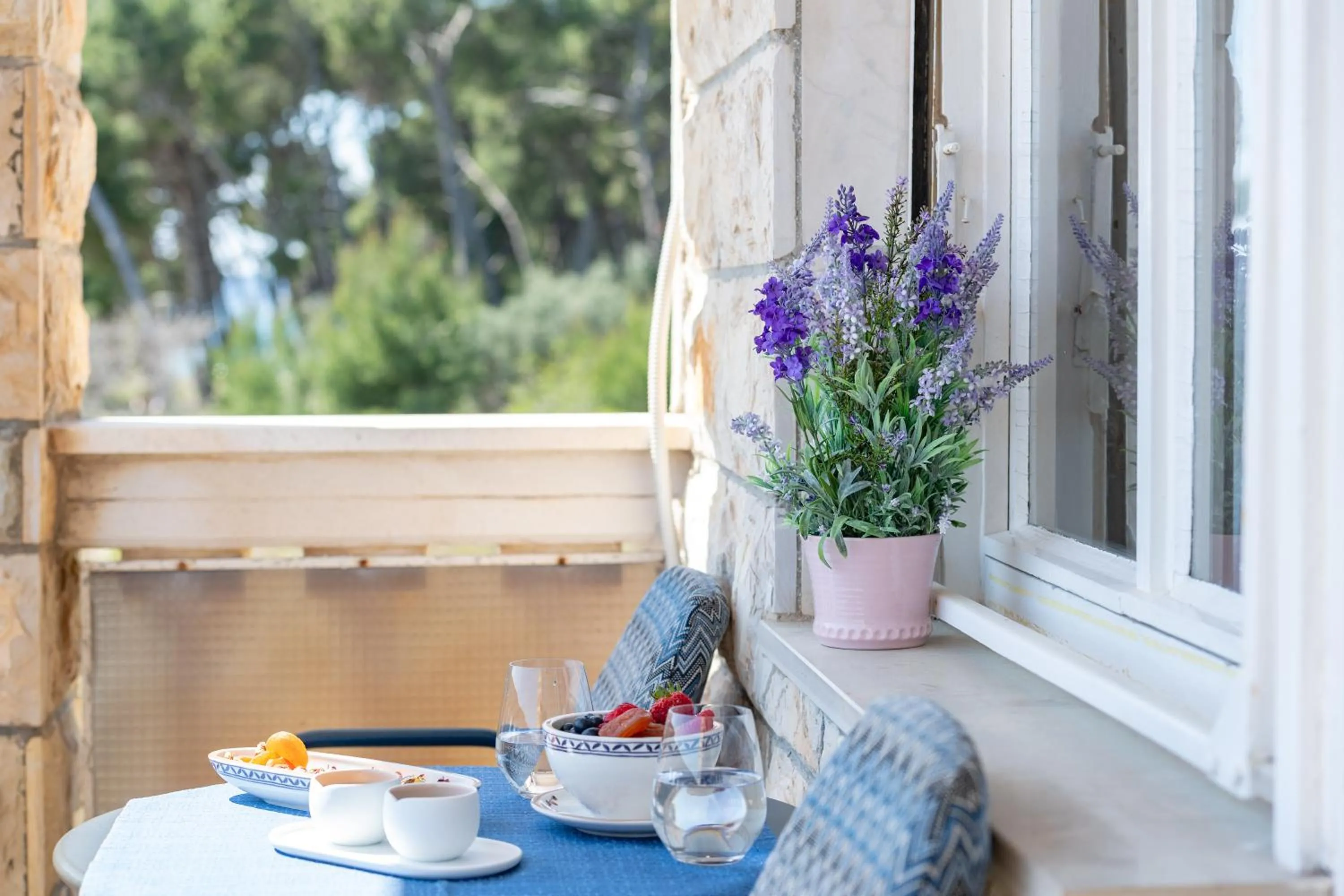Balcony/Terrace in Villa Segetski dvori - Tradition since 1964