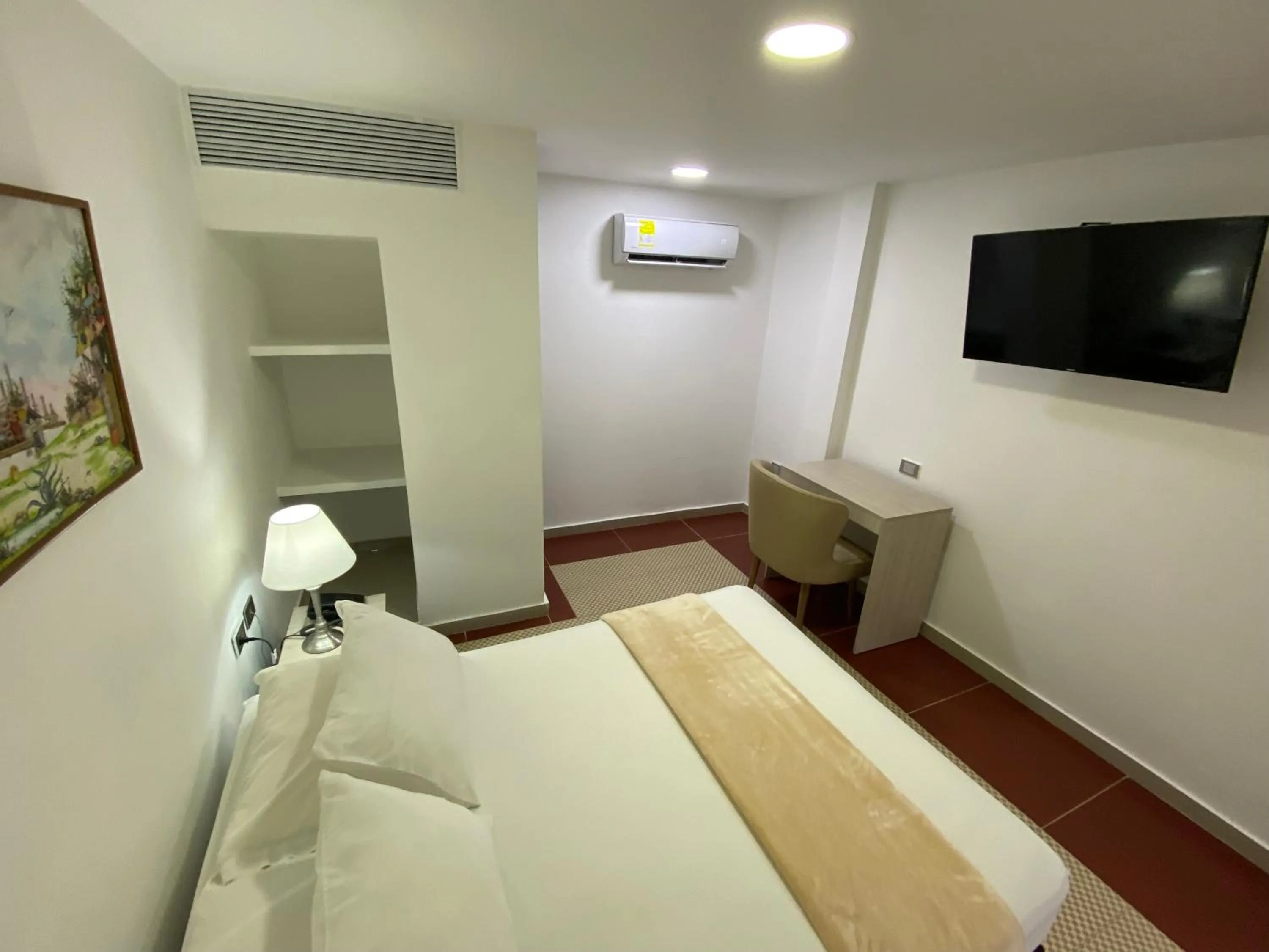 Bed in Hotel Casa Colonial