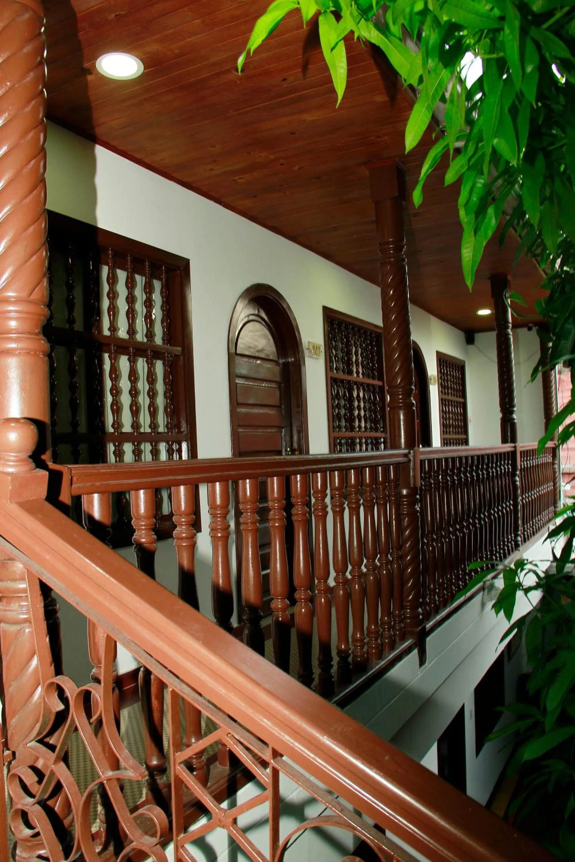 Garden view in Hotel Casa Colonial