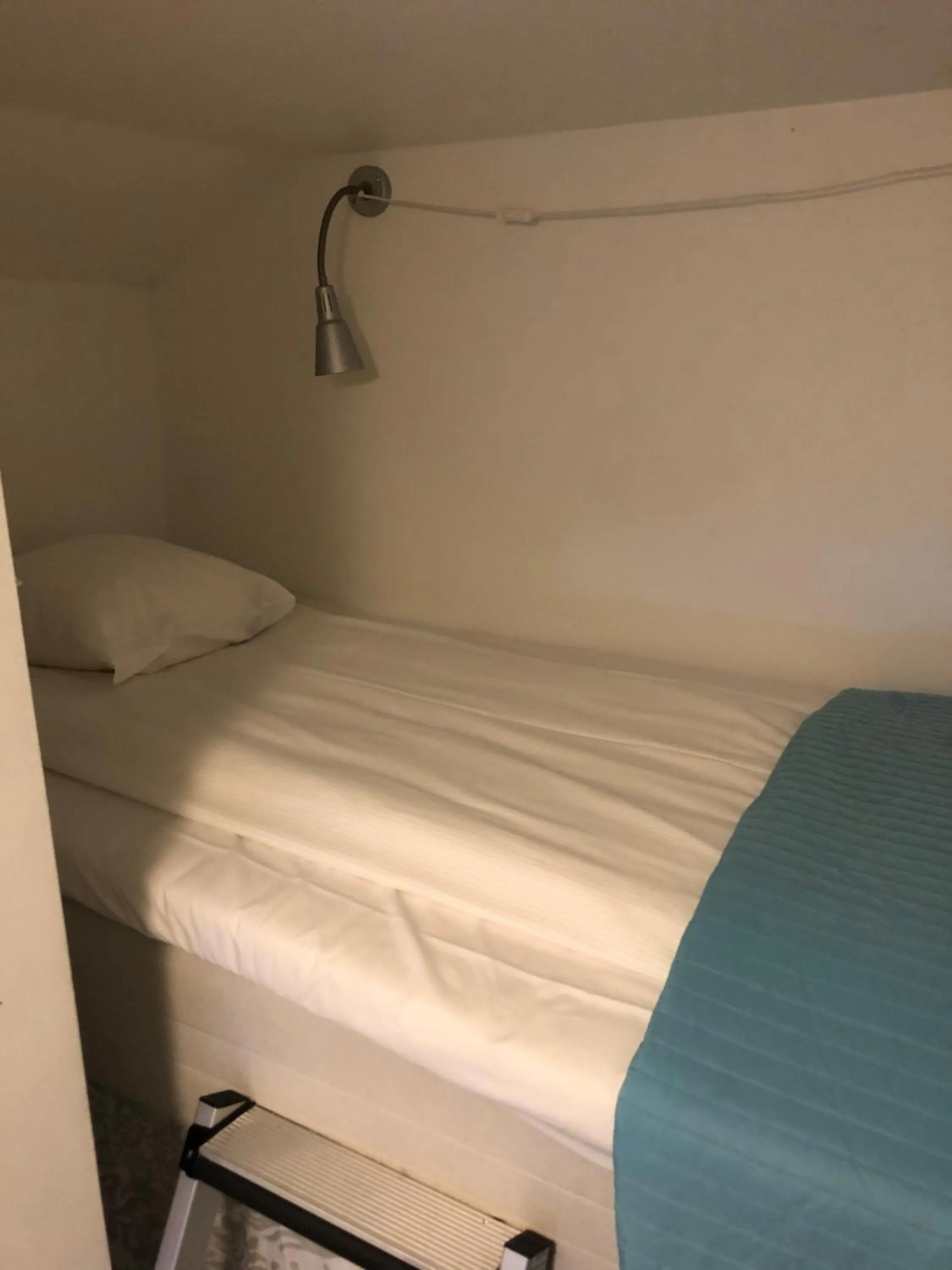 Bed in STF Jumbo Stay Stockholm