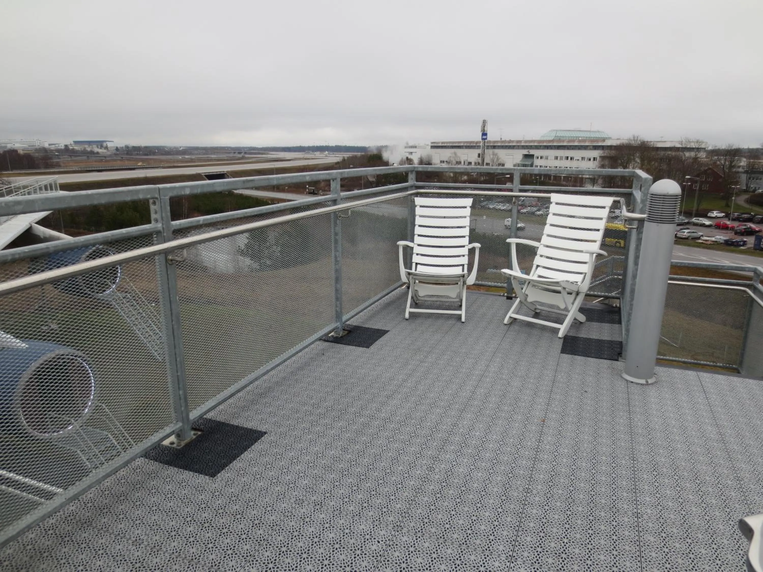 Balcony/Terrace in STF Jumbo Stay Stockholm