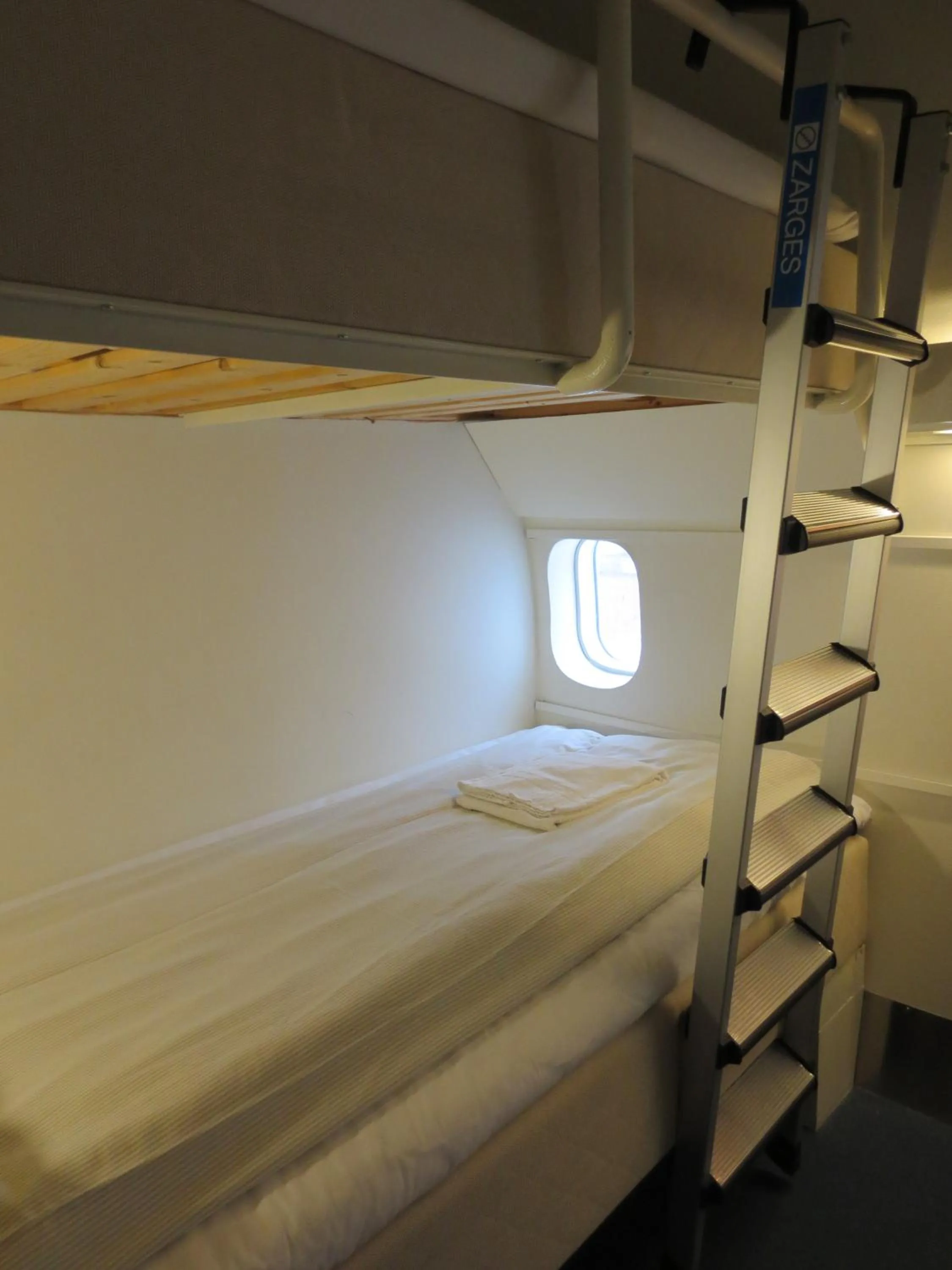 bunk bed in STF Jumbo Stay Stockholm