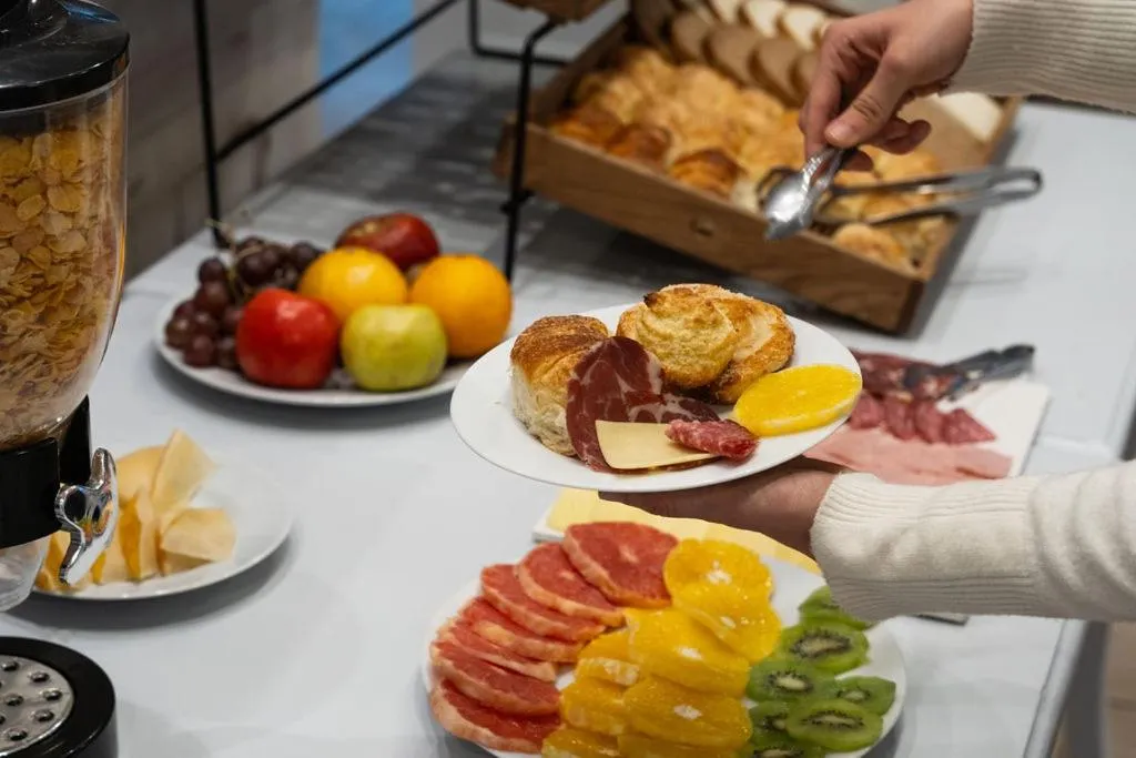 Food and drinks in Rayentray Las Restingas Hotel De Mar