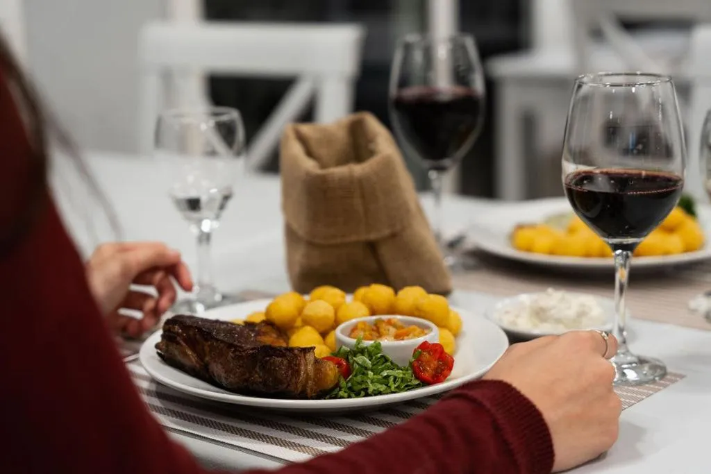 Food and drinks in Rayentray Las Restingas Hotel De Mar