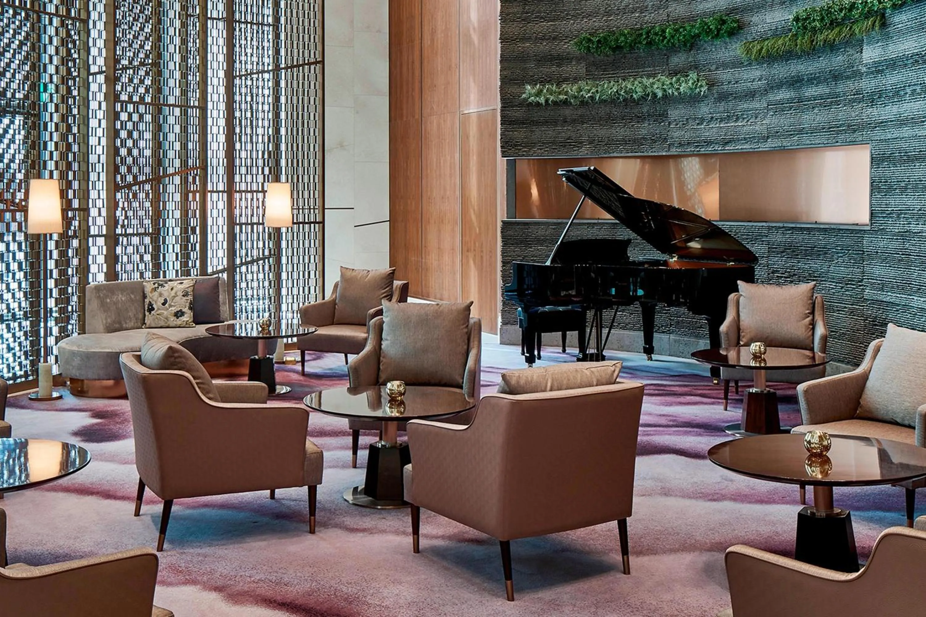 Lounge or bar in Marriott Jeju Shinhwa World Hotel